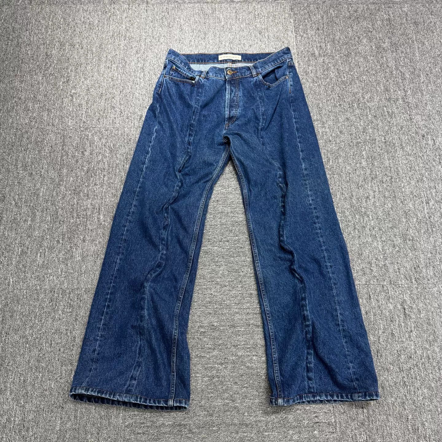 DEN IM by SIKI IM YProject Distressed Pleated Jeans Size US 31 - 1 Thumbnail
