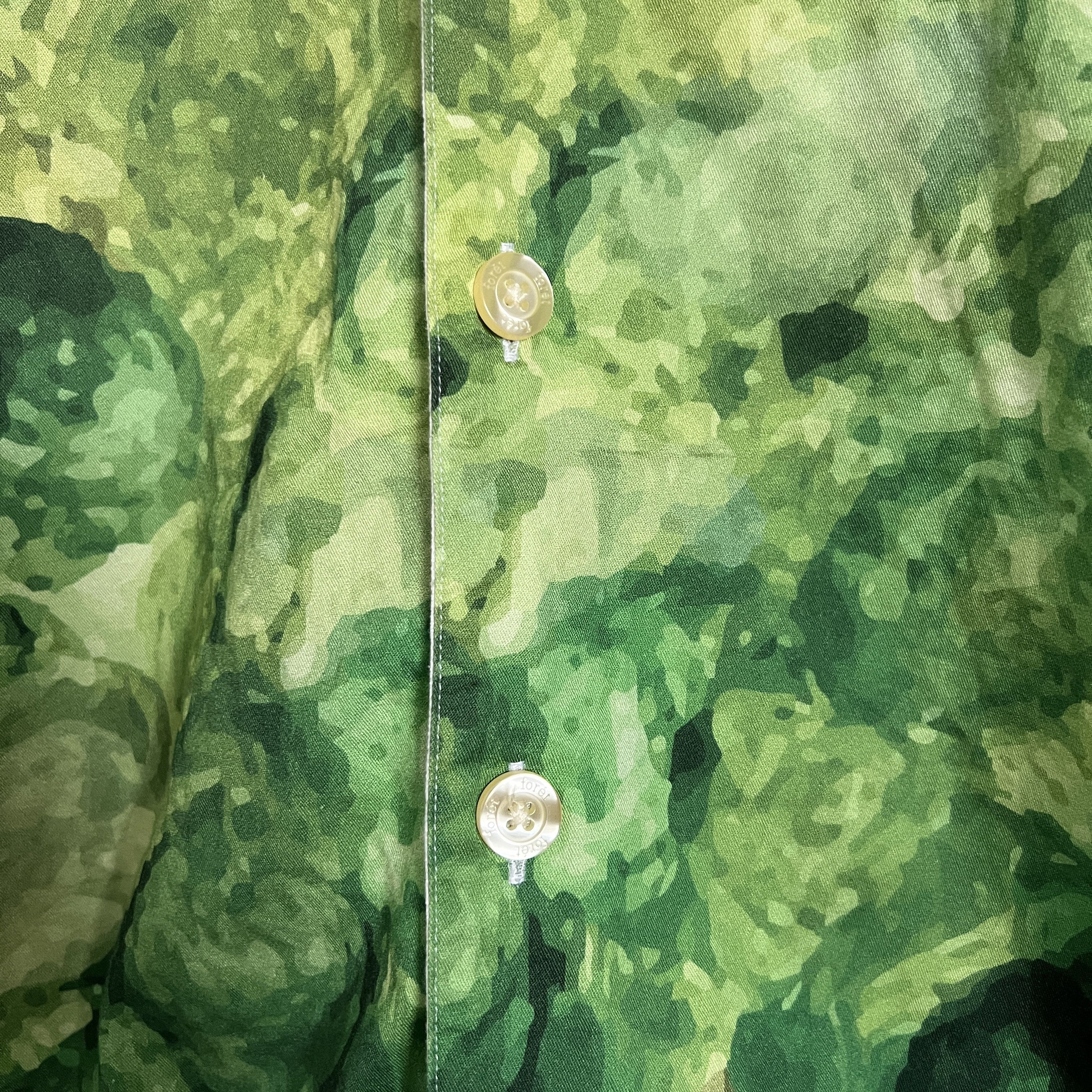 Japanese Brand × foret Men's FORET STUDIO Casual Printed Polo Shirt Size M Size US M / EU 48-50 / 2 - 5 Thumbnail