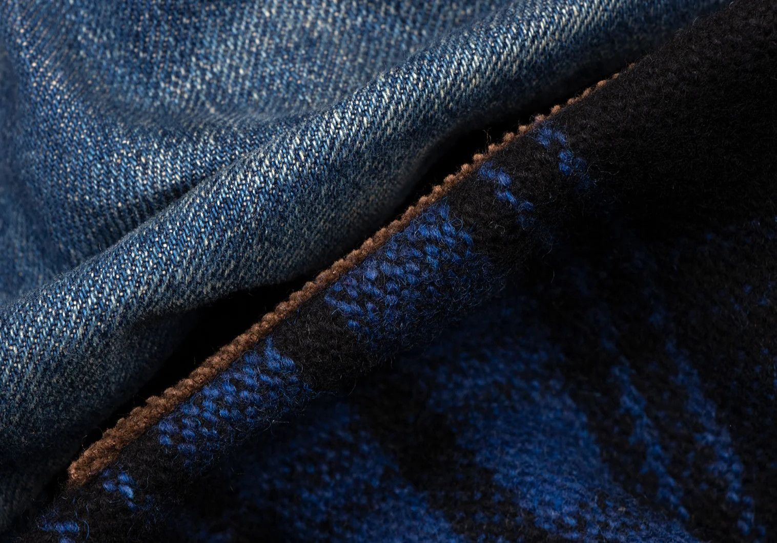 Junya Watanabe Checkered Denim Pants in Blue, Black, and Brown Size US 30 / EU 46 - 16 Thumbnail