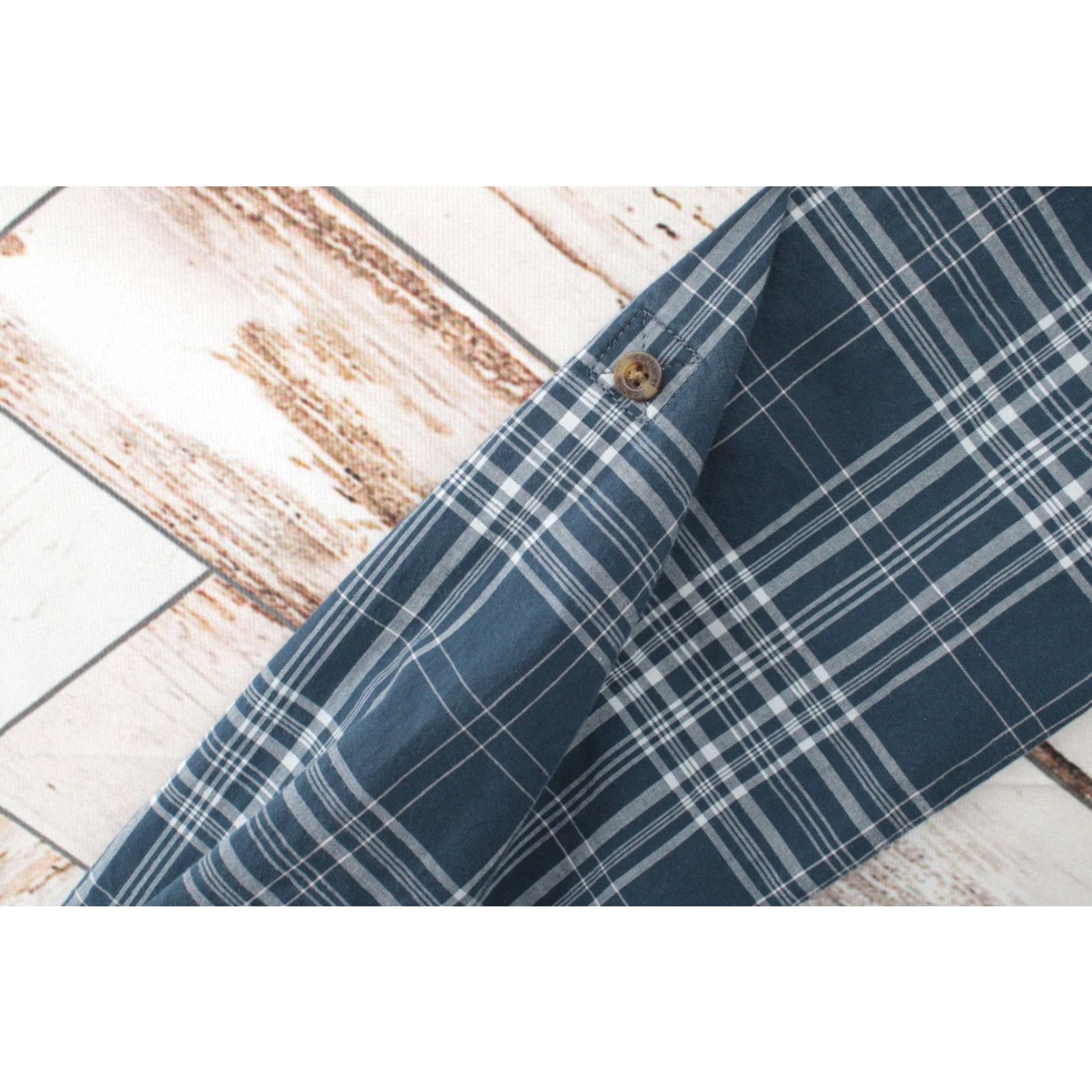 Carhartt VINTAGE Carhartt Shirt Women’s Large Blue Plaid Fairview Roll Tab Sleeve Button Up Work Size L / US 10 / IT 46 - 6 Thumbnail
