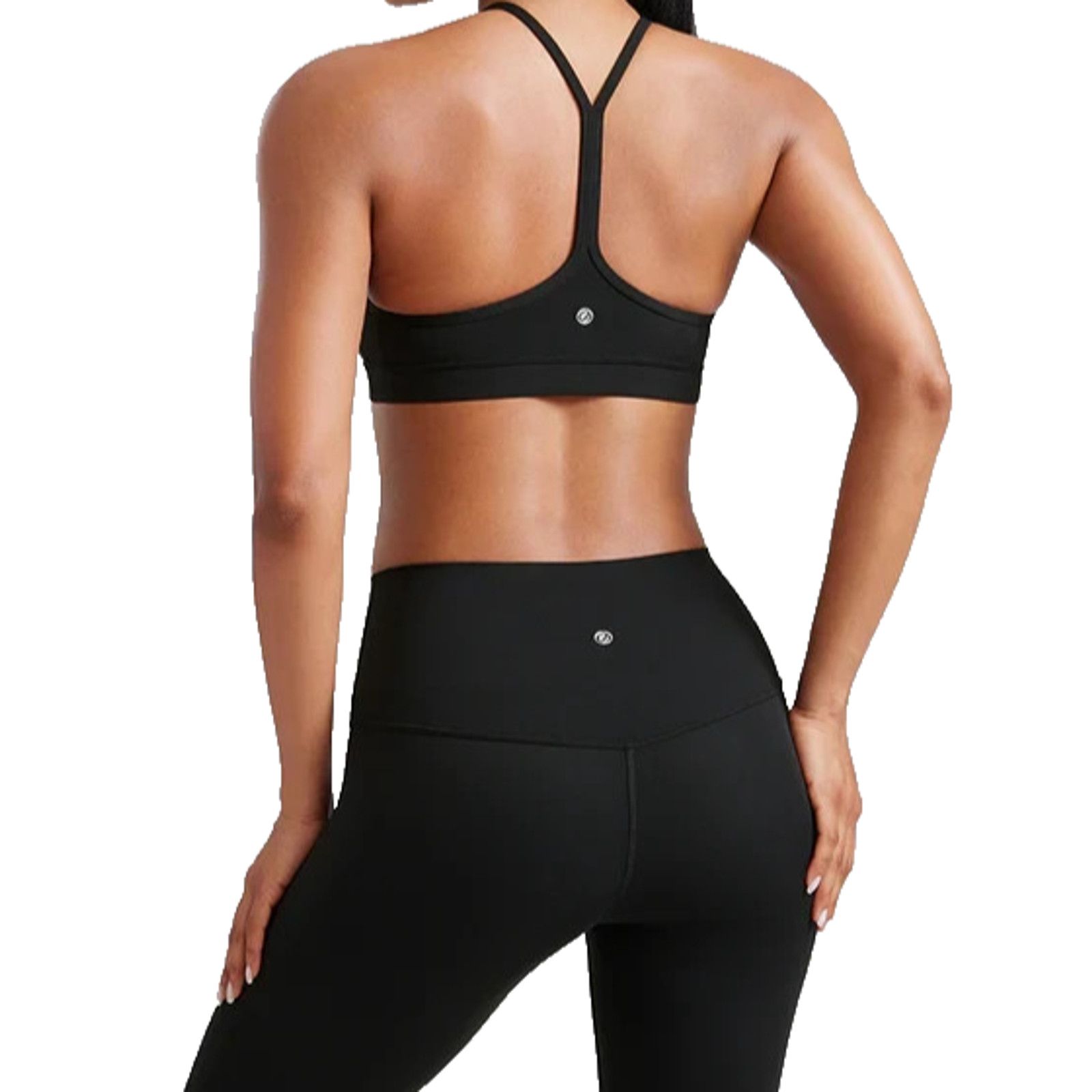 Other CRZ YOGA Black Butterluxe Y Back Sports Bra Medium New Size ONE SIZE - 2 Thumbnail