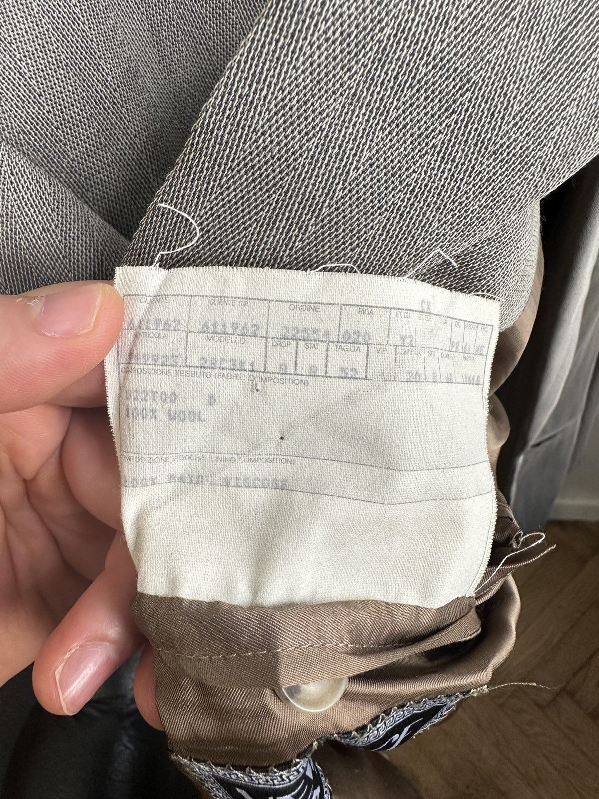 Versace Versace Classic V2 Vintage Grey Blazer Men's Size 50R - 7 Thumbnail