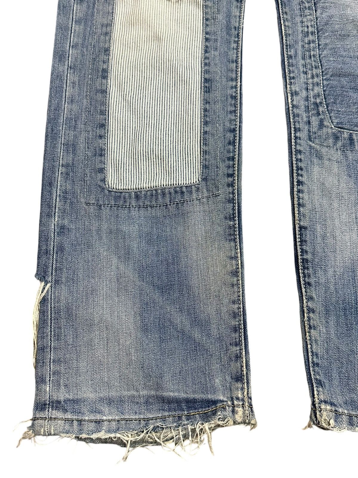 Levi's Vintage 90s Levis Faded Wash Distressed Style Loose Jeans Size US 35 - 7 Thumbnail