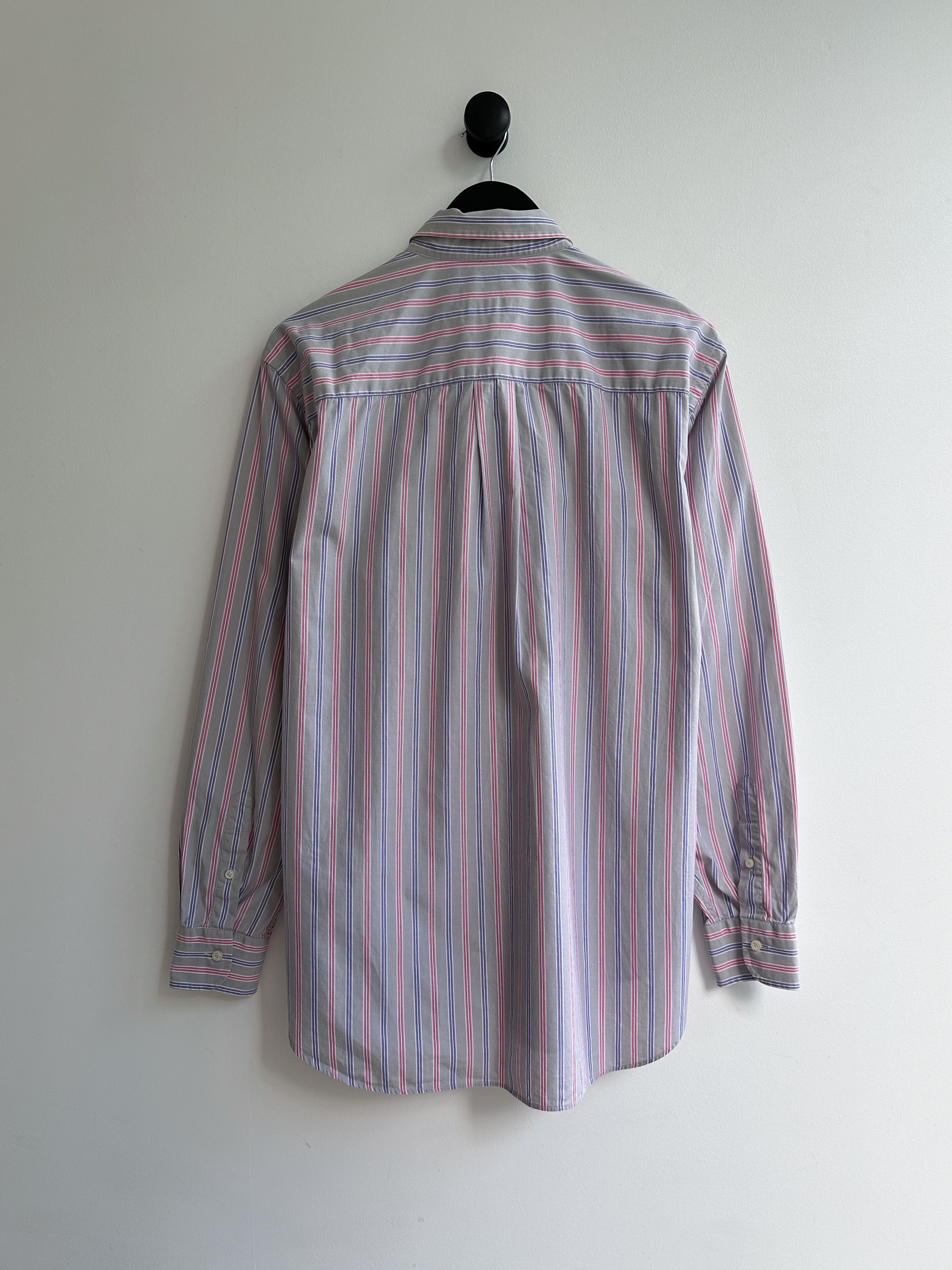 Burberry Vintage Burberry Striped Shirt Size US L / EU 52-54 / 3 - 3 Thumbnail