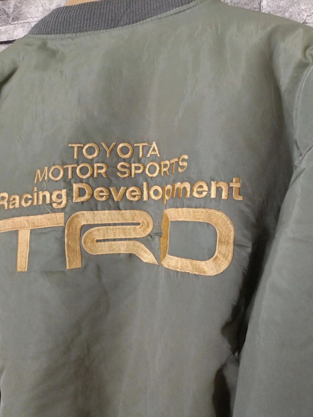 Vintage Vintage TRD bomber jacket Toyota racing development Size US M / EU 48-50 / 2 - 4 Thumbnail