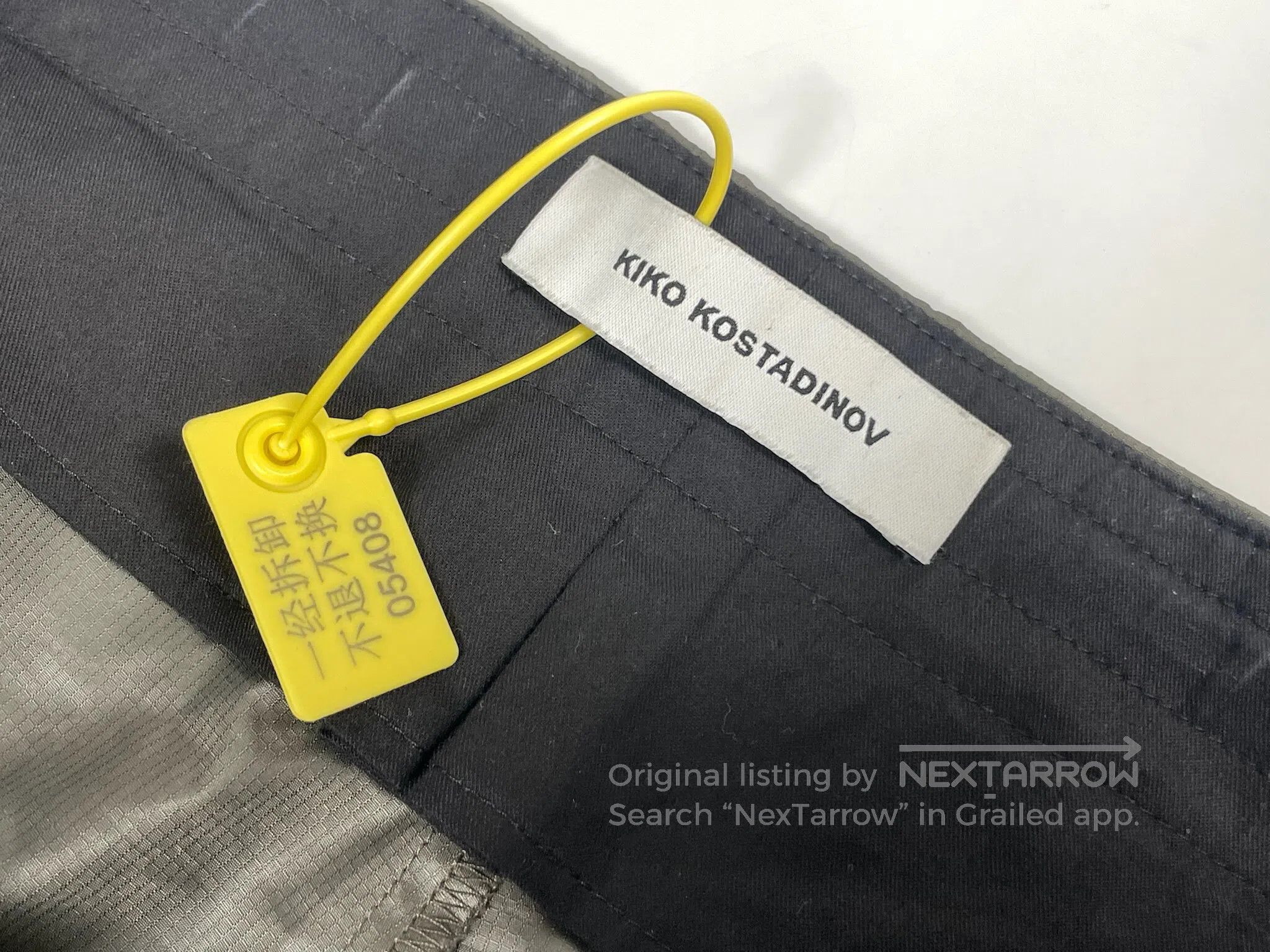 Kiko Kostadinov Kiko Kostadinov Embroidered Pocket Work Pants Size US 30 / EU 46 - 7 Thumbnail