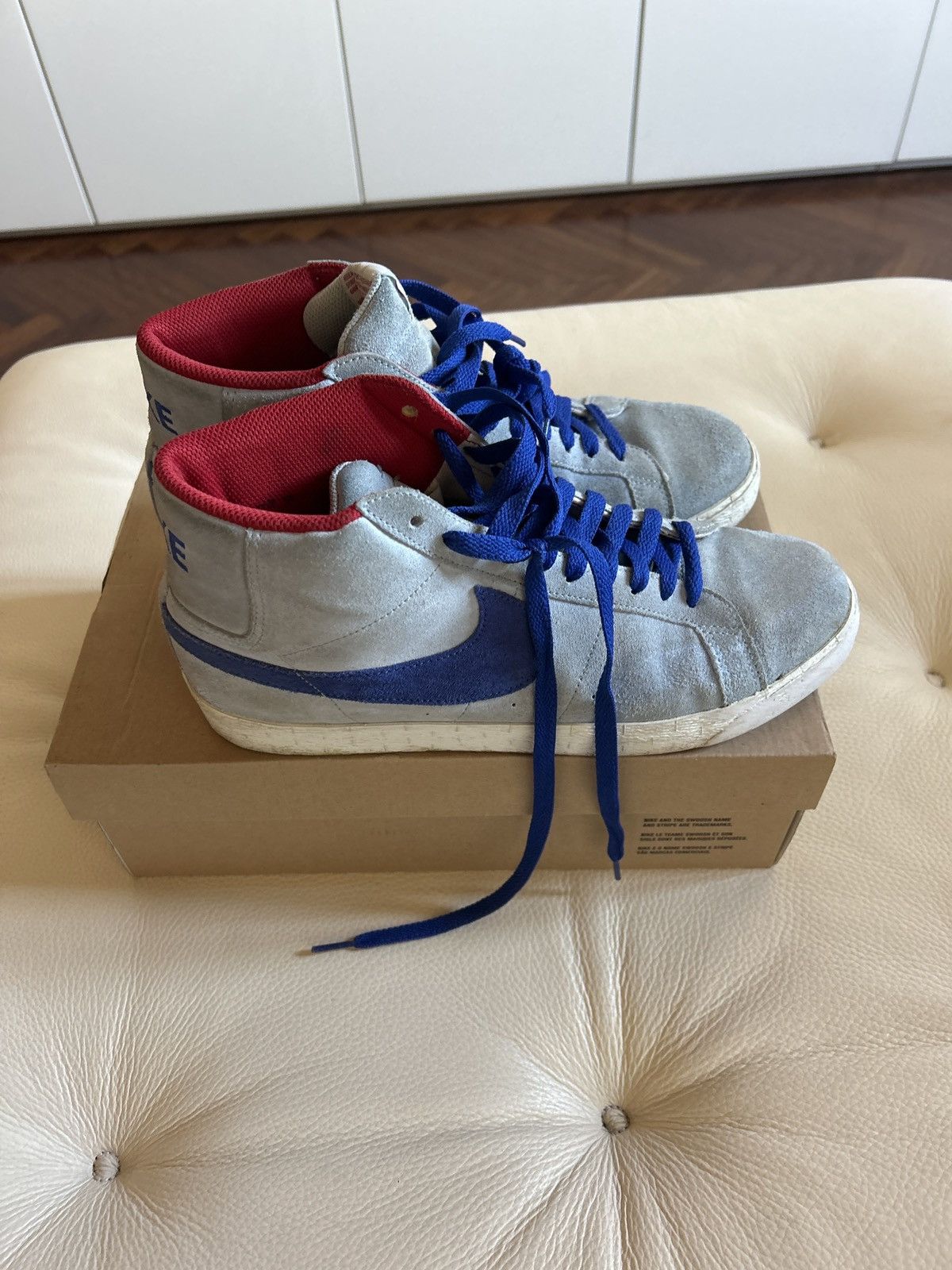 Nike Nike SB blazer ice blue chicago Size US 10 / EU 43 - 4 Thumbnail