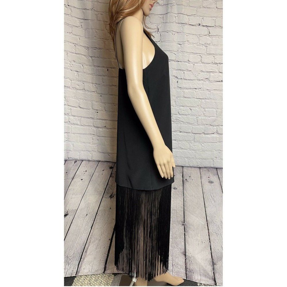 CAMI NYC NWT New Cami NYC Fringe Silk Camisole Dress Great Gatsby Si Size S / US 4 / IT 40 - 6 Thumbnail