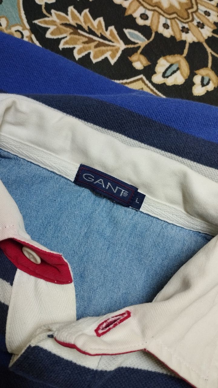 Gant GANT USA SPORT Rugby striped polo short sleeve size L Size US L / EU 52-54 / 3 - 2 Thumbnail