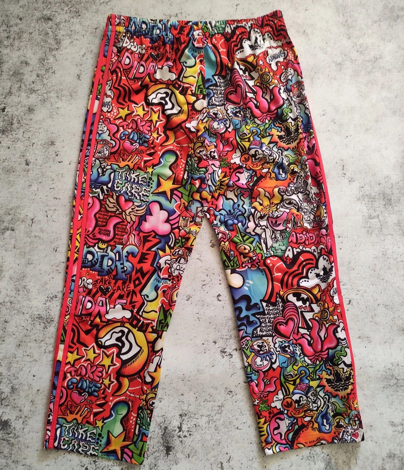Adidas ADIDAS ORIGINALS X FEWOCIOUS FIREBIRD TRACK PANTS IJ0624 S Size US 27 - 10 Thumbnail