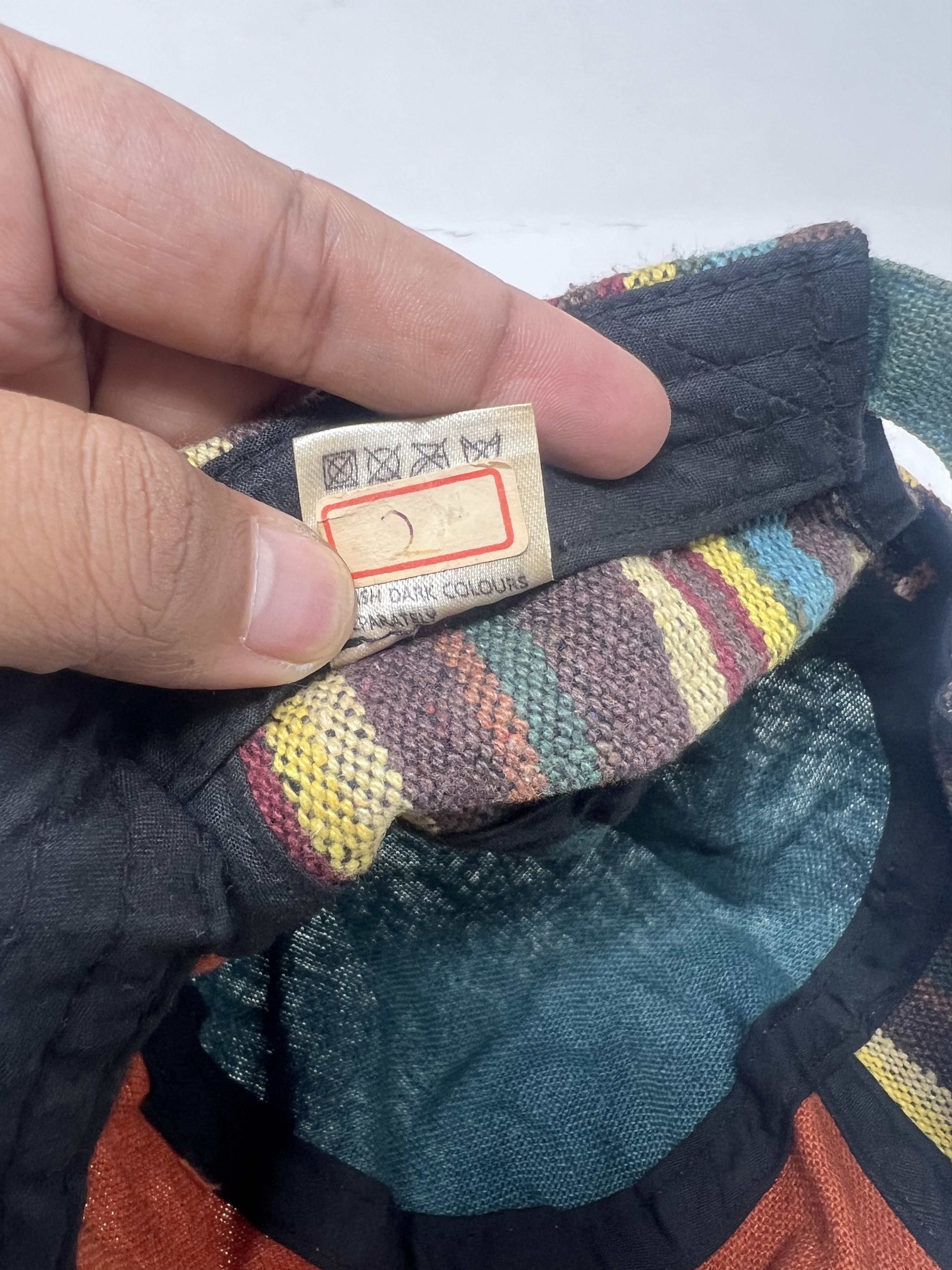 If Six Was Nine Navajo Plateau Style Patchwork Patrol Cap Size ONE SIZE - 13 Thumbnail