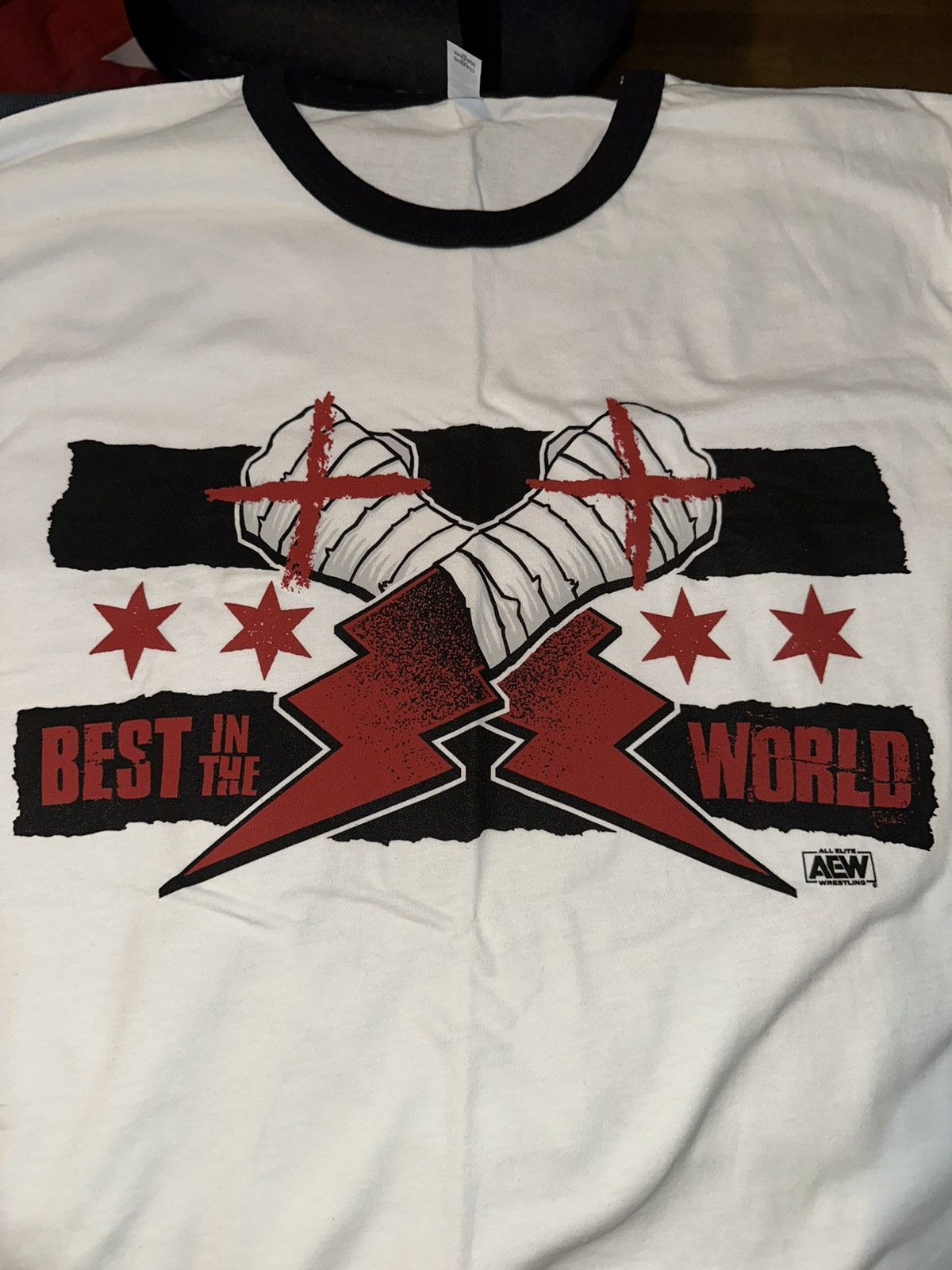 WWE AEW CM PUNK FIRST SIGNATURE SHIRT Size US M / EU 48-50 / 2 - 2 Thumbnail