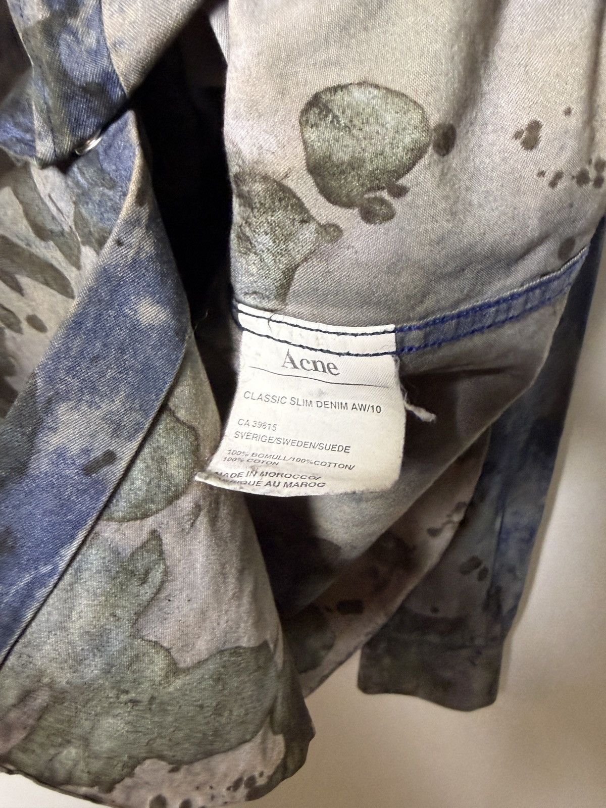 Acne Studios Acne Studios Trashed Western Shirt Size US L / EU 52-54 / 3 - 10 Thumbnail