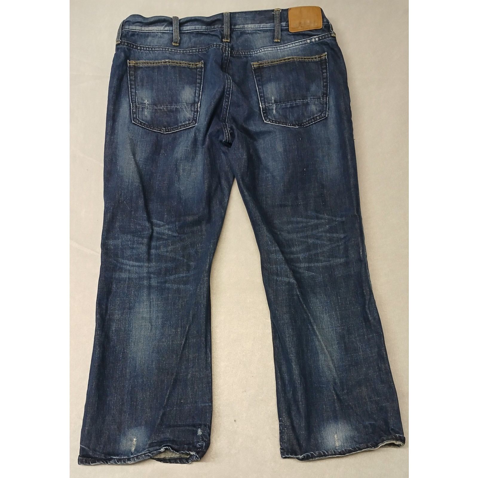 Old Navy Old Navy (38x30) Relaxed Fit Boot Cut Blue Jeans Size US 38 / EU 54 - 8 Thumbnail