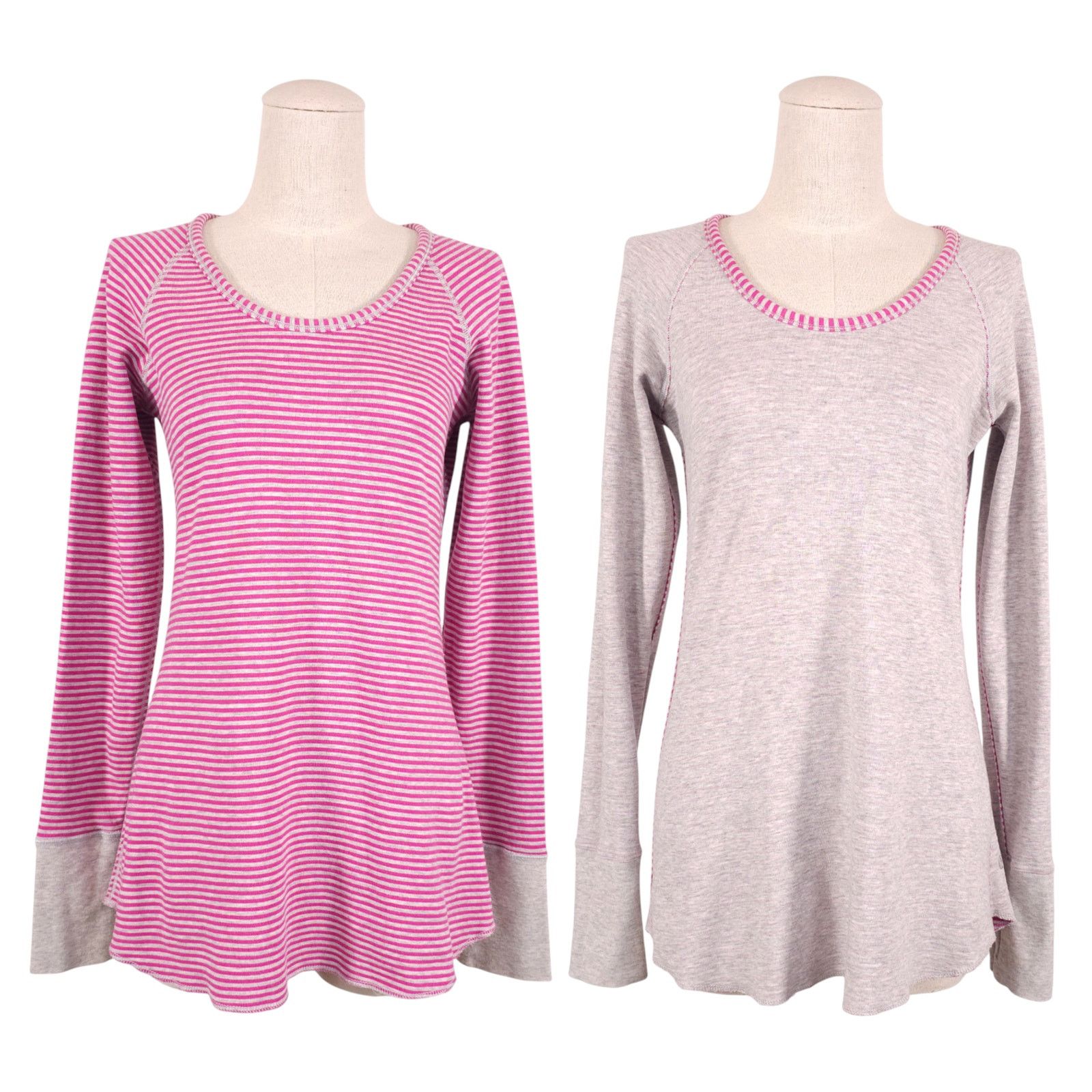 Lululemon Lululemon Open Your Heart Long Sleeve Reversible Tee Sz 6 Size M / US 6-8 / IT 42-44 - 1 Thumbnail