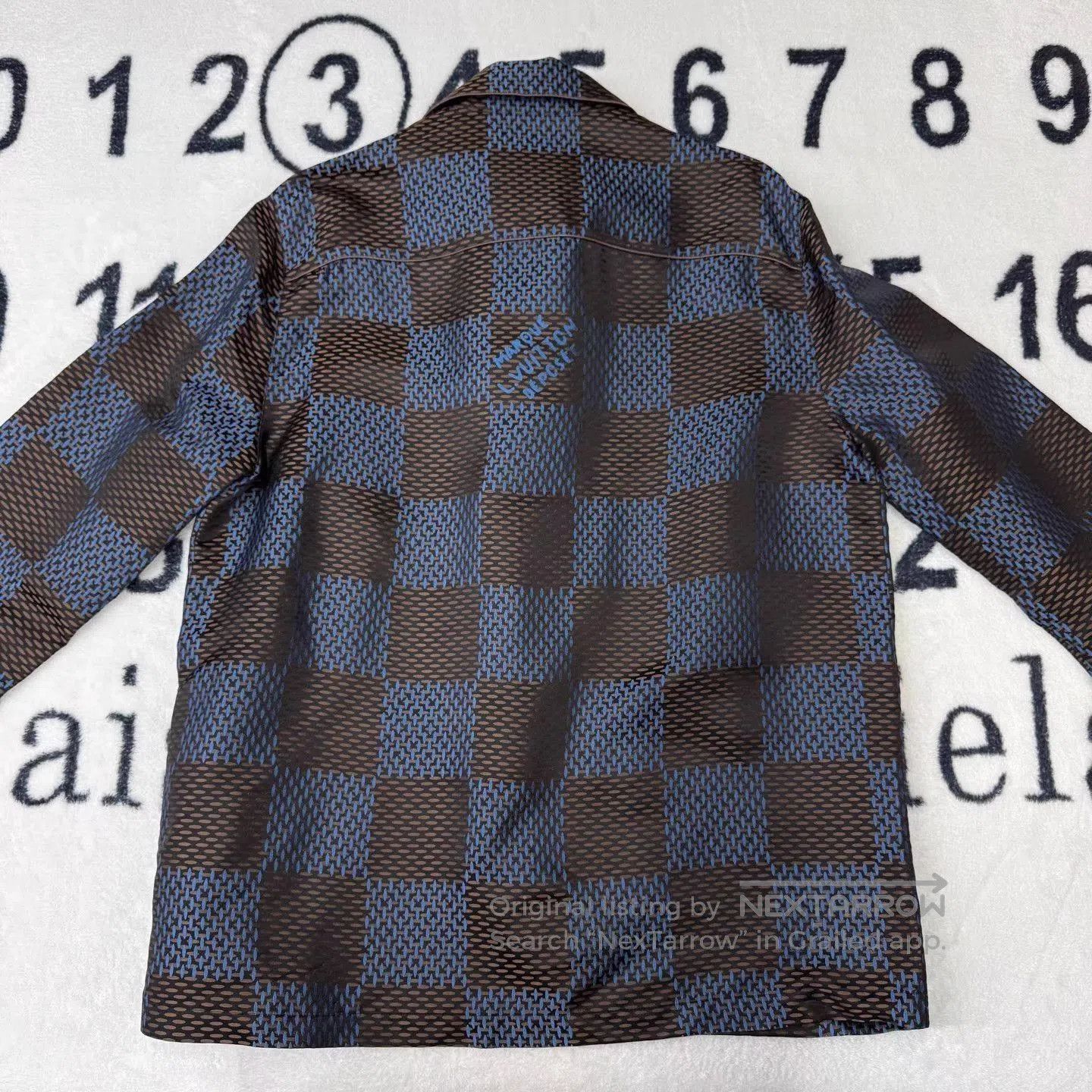 Louis Vuitton Multi Checkered Long Sleeve Button. Size US XL / EU 56 / 4 - 3 Thumbnail
