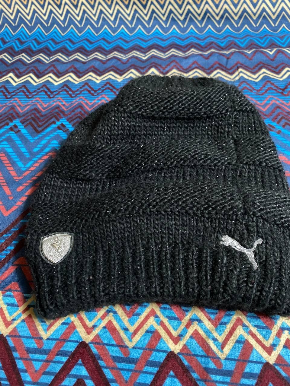 Ferrari Crazy Fur Faux Trapper Mohair Y2K Fuzzy Ushanka Hat Size ONE SIZE - 5 Thumbnail
