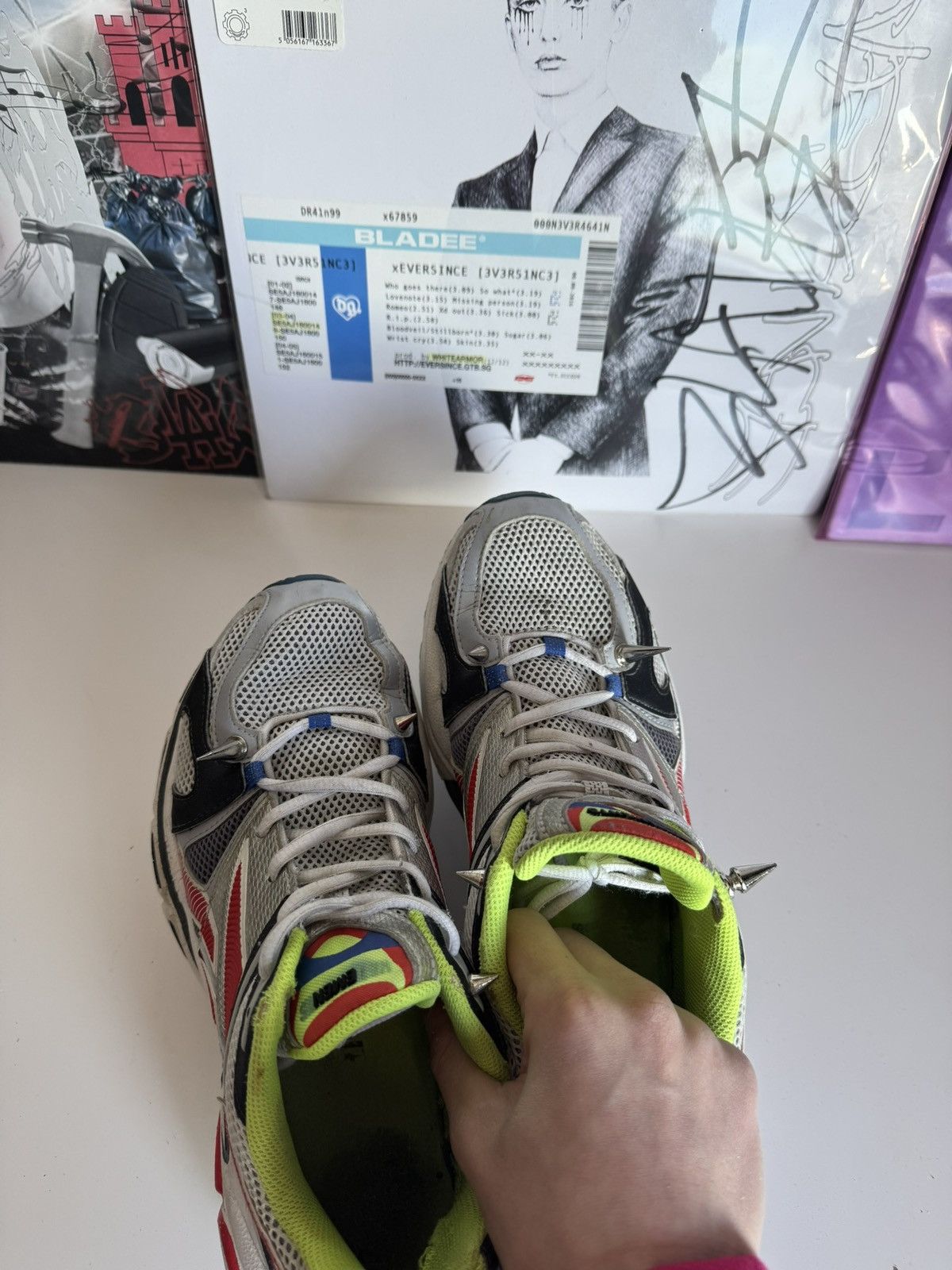 Vetements Vetements x Reebok Spike Runner 200 Sneakers Archive Luxury Size US 8.5 / EU 41-42 - 16 Thumbnail