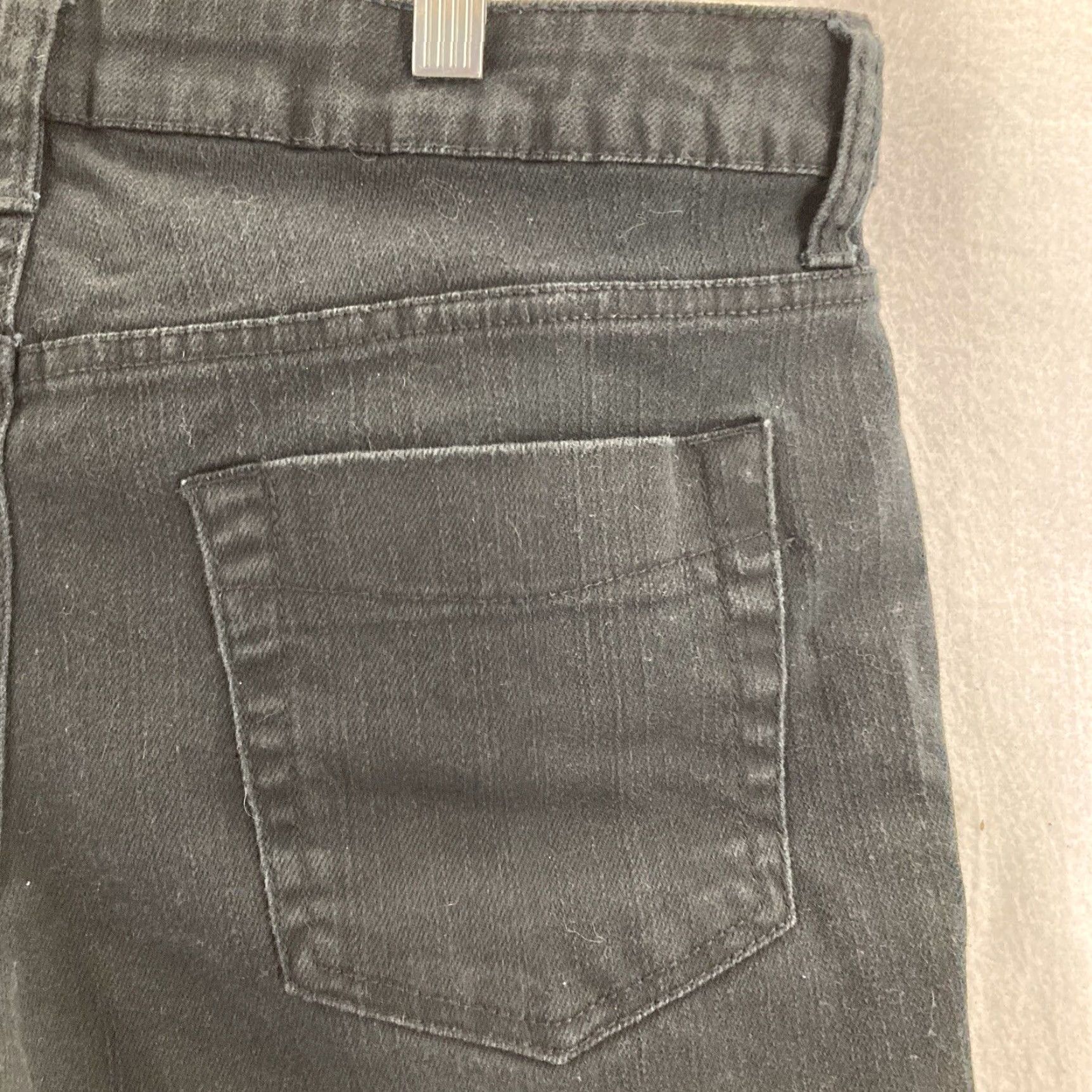 Norma Kamali Norma Kamali Bermuda Shorts Womens 4 Black Denim Stretch Size 27" / US 4 / IT 40 - 7 Thumbnail