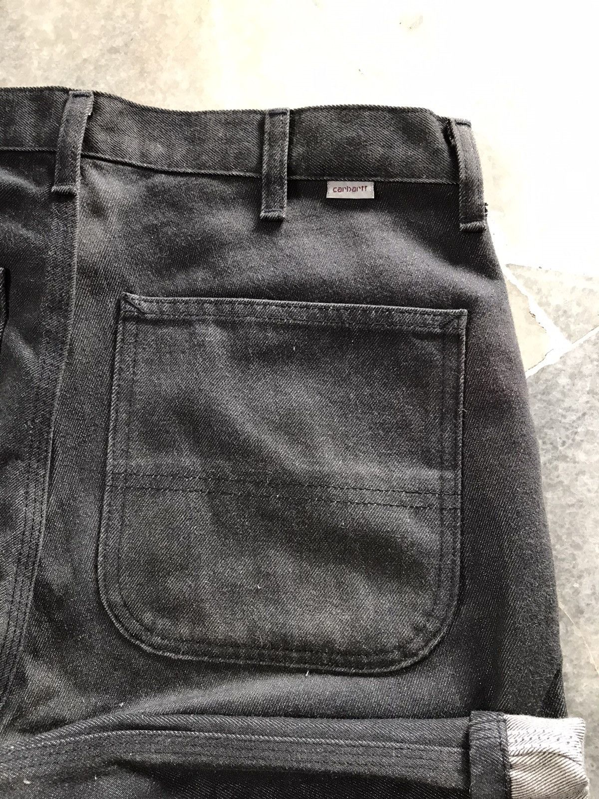 Carhartt × Jean Vintage Carhartt denim Jeans Size US 33 - 4 Thumbnail