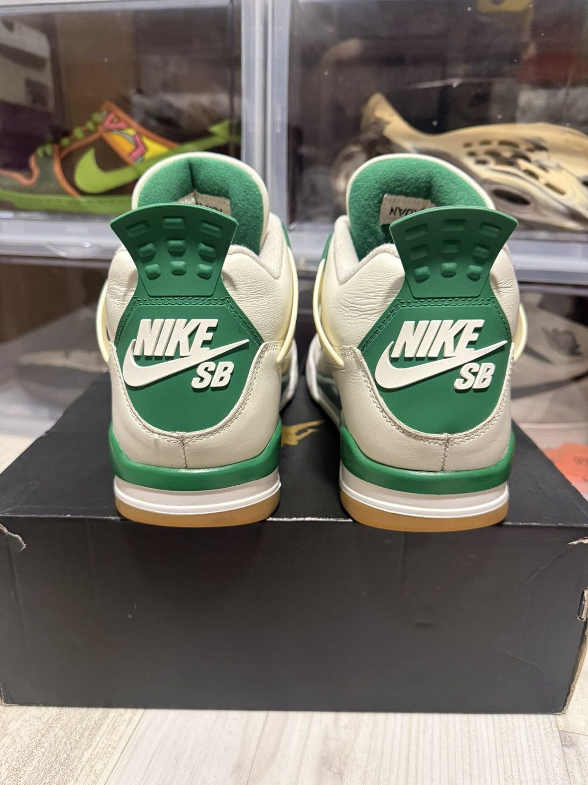 Nike SB Air Jordan 4 Retro SB Pine Green Size US 9.5 / EU 42-43 - 5 Thumbnail