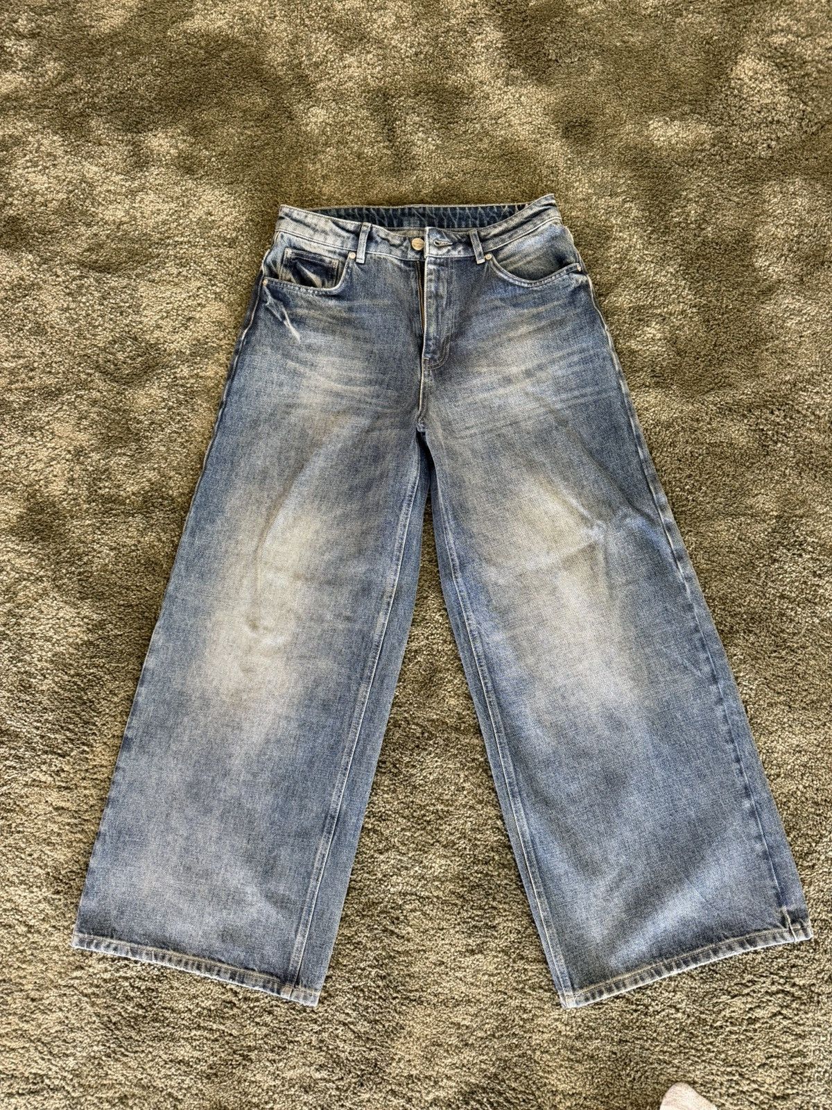 Other Pearled Ivory Denim - PI 1403 Size US 32 / EU 48 - 1 Thumbnail