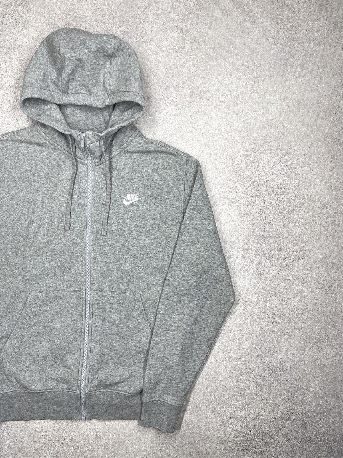 Nike Mens Nike Zip Hoodie Grey Sportswear Size US S / EU 44-46 / 1 - 3 Thumbnail