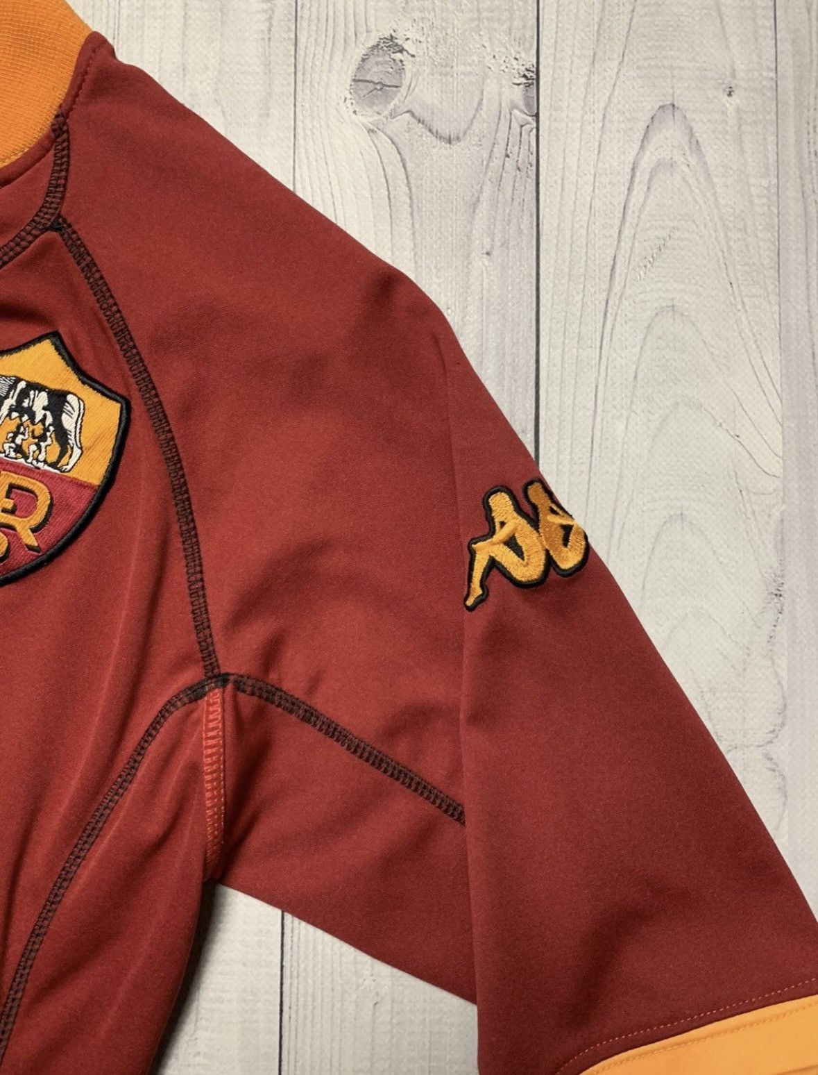 Kappa × Vintage Vintage AC Roma soccer jersey kappa rare size M Size US M / EU 48-50 / 2 - 4 Thumbnail