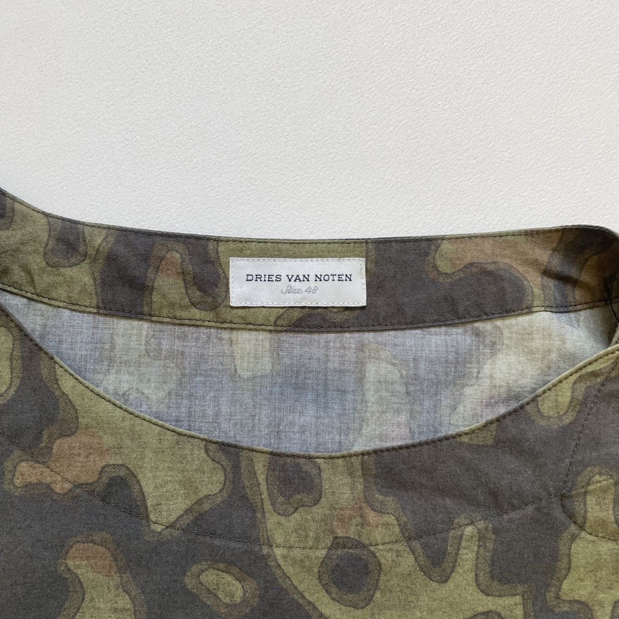 Dries Van Noten S/S 13 Camo Print Utility Top Size US M / EU 48-50 / 2 - 3 Thumbnail