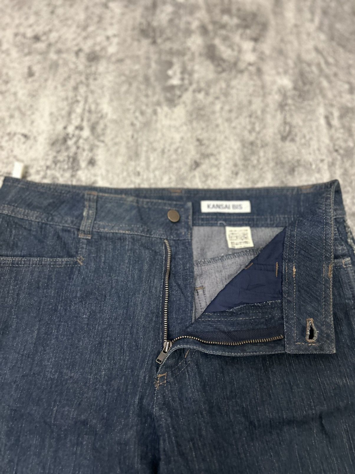 If Six Was Nine × Japanese Brand × Kansai Yamamoto kansai Bis By Kansai Yamamoto Flare Soft Jeans Size US 29 - 11 Thumbnail