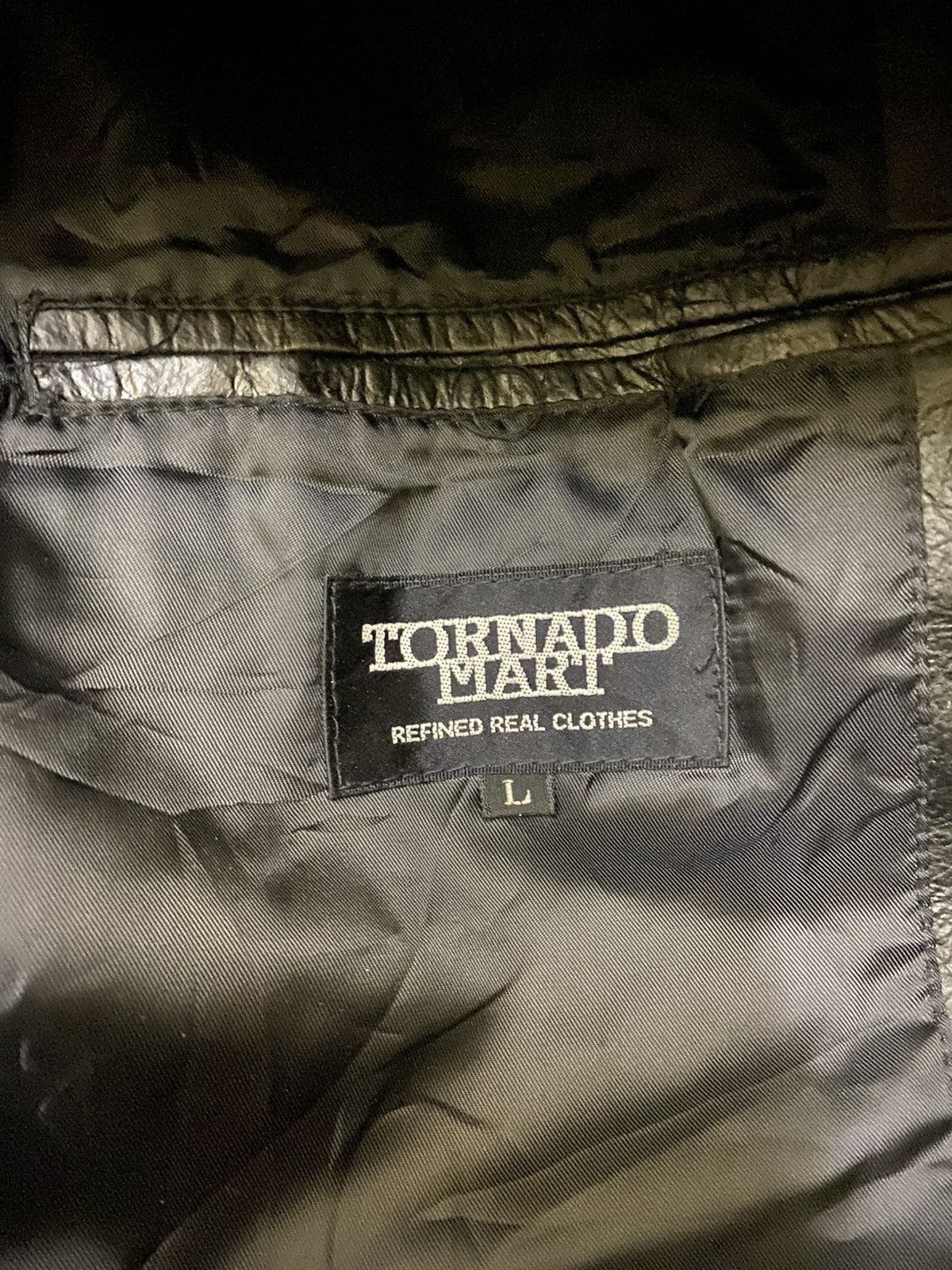 Genuine Leather × If Six Was Nine × Tornado Mart TORNADO MART PORK SKIN LEATHER JACKET Size US M / EU 48-50 / 2 - 8 Thumbnail