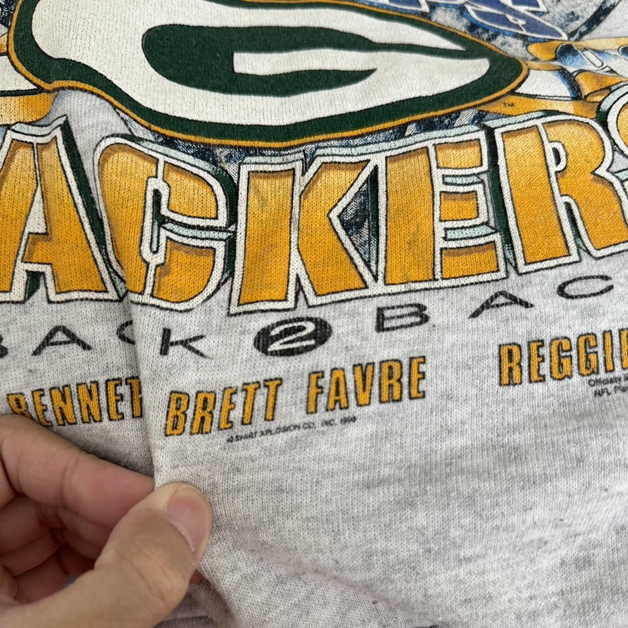 NFL × Vintage Vintage NFL Green Bay Packers 1996 Champions Sweatshirt Size US XL / EU 56 / 4 - 6 Thumbnail