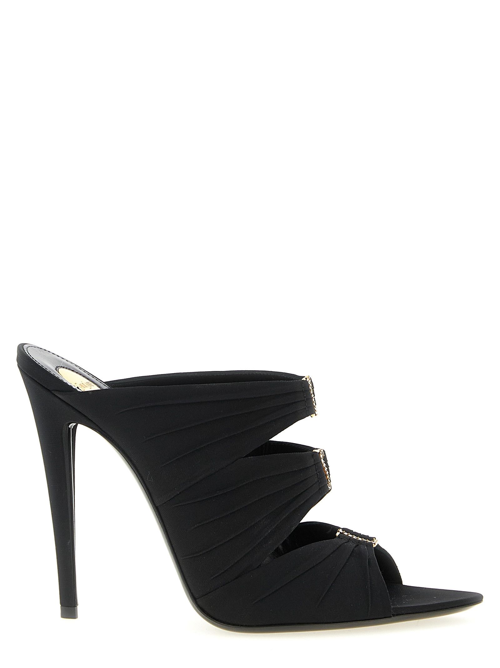 Saint Laurent Paris 'Emilie' Mules Size US 7 / IT 37 - 1 Thumbnail