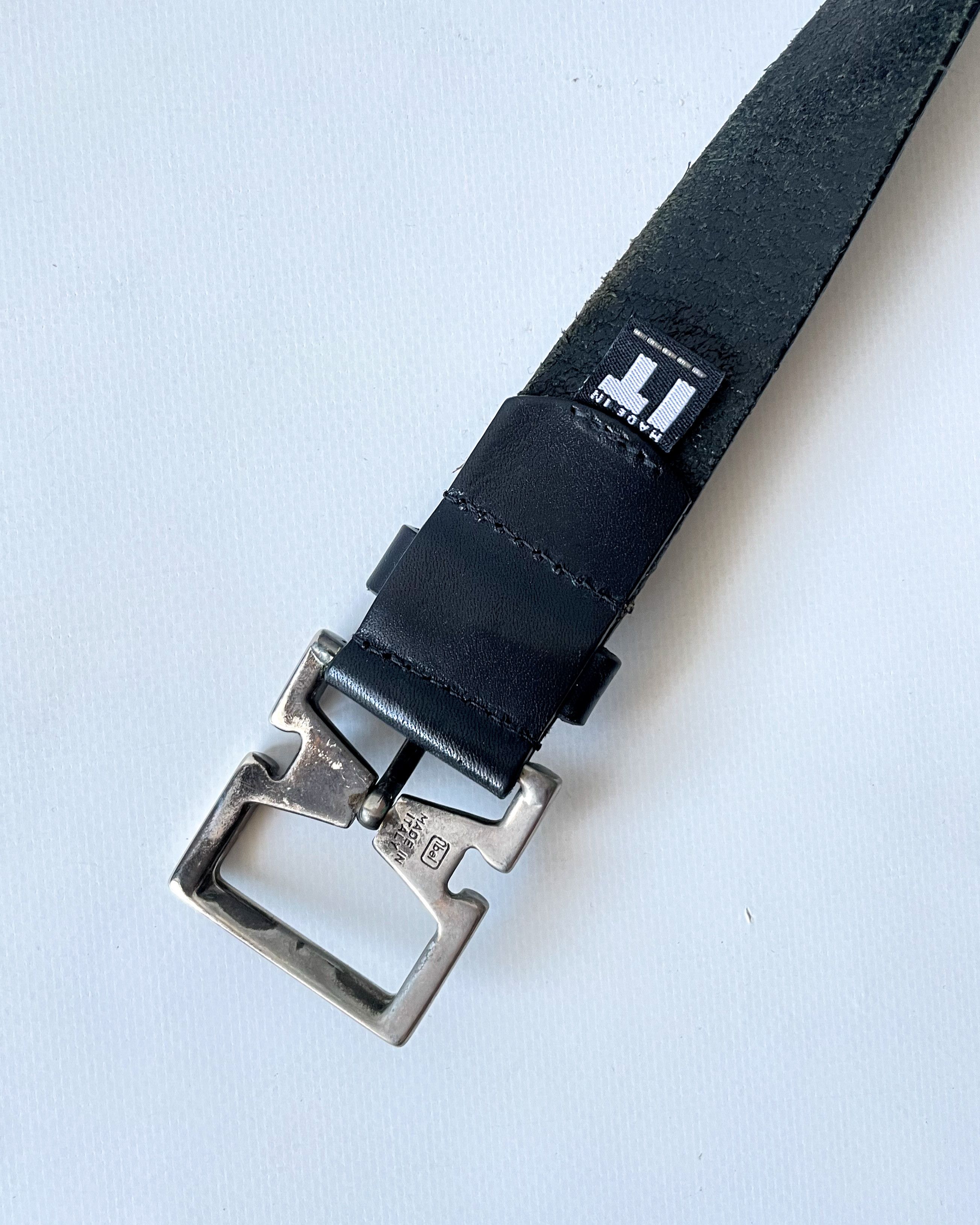 Versace Jeans Couture Vintage Versace Jeans Couture Leather Belt Size 36 - 9 Thumbnail