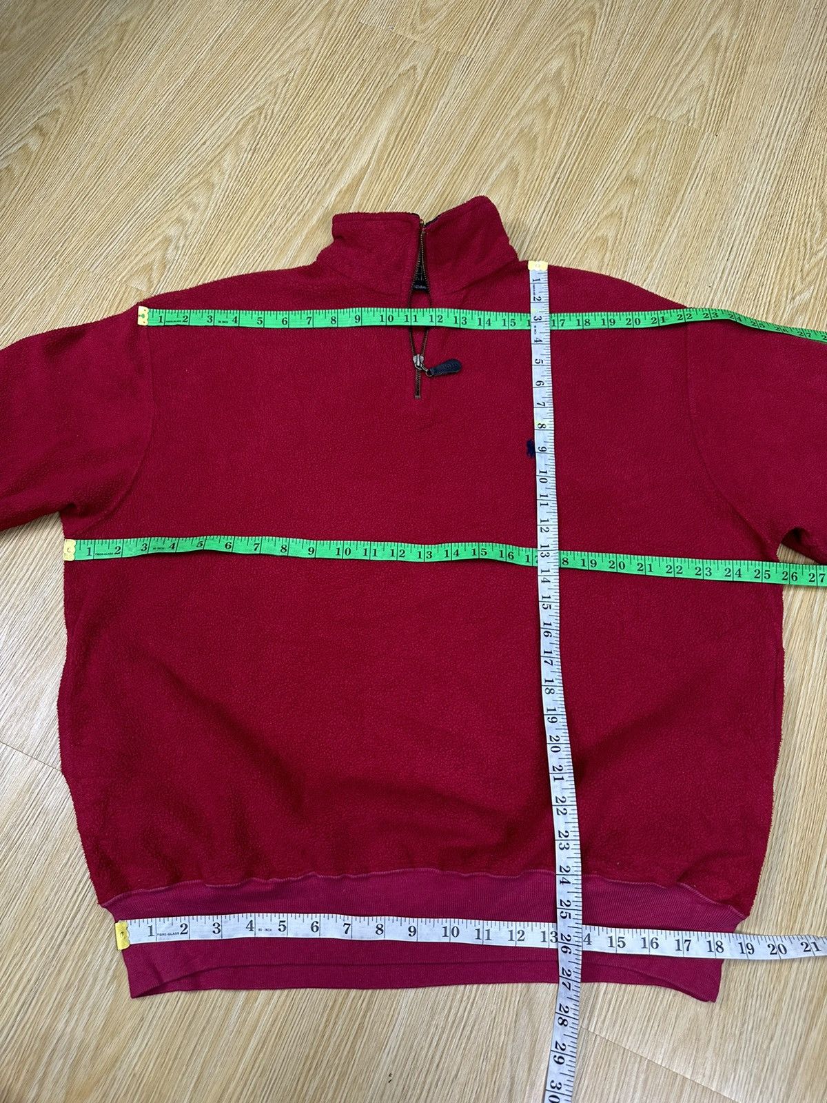 Polo Ralph Lauren Vintage Polo Ralph Lauren Fleece Half Zipper Jacket Z198 Size US M / EU 48-50 / 2 - 5 Thumbnail