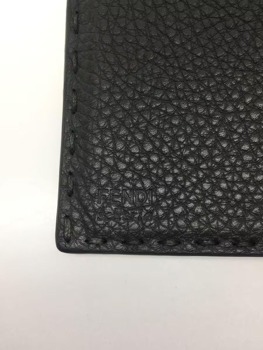 Fendi Fendi Leather Long Wallet Grey Size ONE SIZE - 3 Thumbnail
