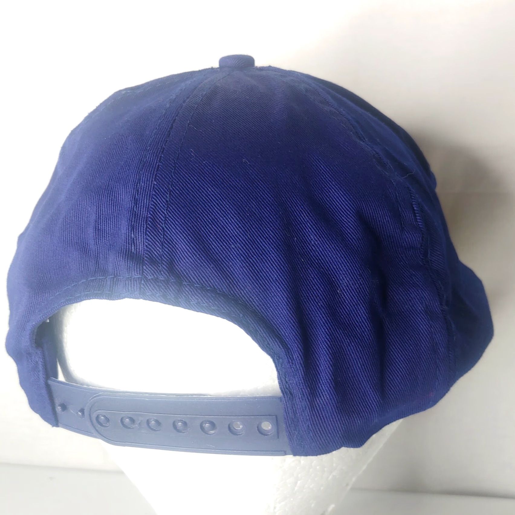 Vintage VINTAGE Alaska Northern Lights Cap Navy Blue Embroidered Stars Snap Back Hat Men Adjustable Cap Size ONE SIZE - 5 Thumbnail