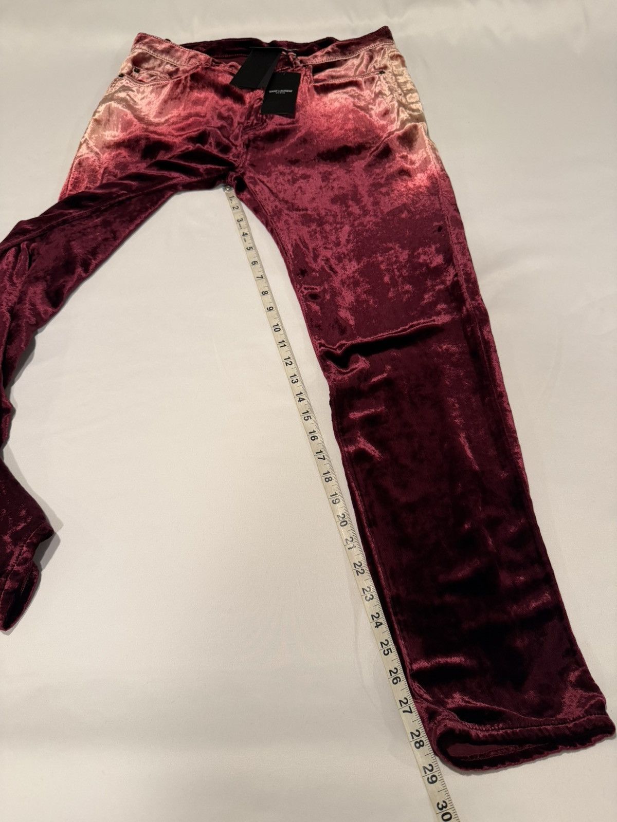 Saint Laurent Paris Saint Laurent velvet pants. 33 $1390 Size US 33 - 6 Thumbnail