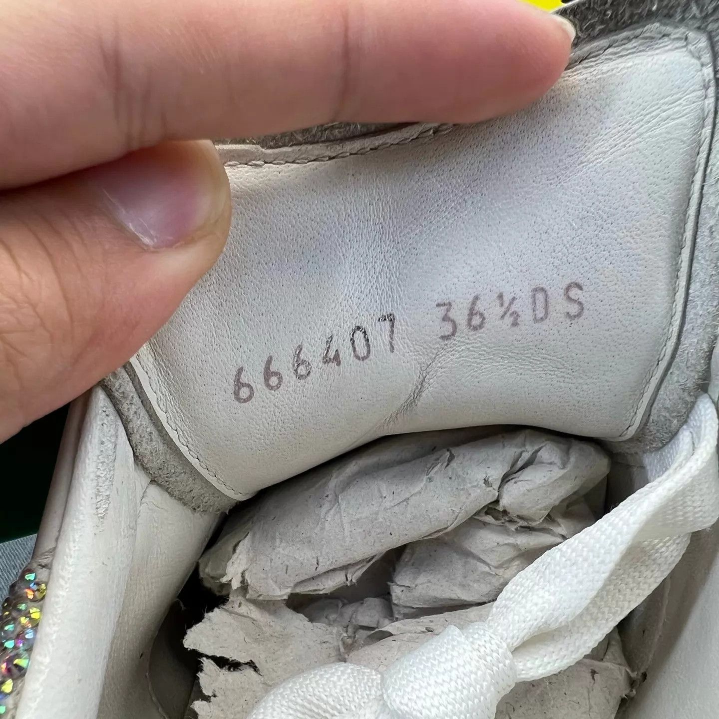 Alexander McQueen Alexander McQueen White 36.5 shoes Size US 6 / IT 36 - 7 Thumbnail