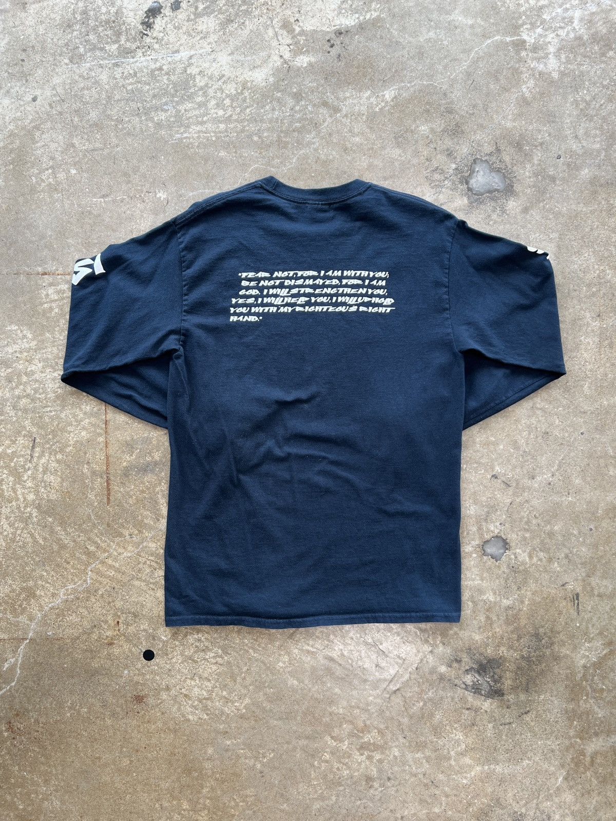 Vintage Vintage Jesus Isaiah No Fear Not Long Sleeve Tee Medium Size US M / EU 48-50 / 2 - 5 Thumbnail