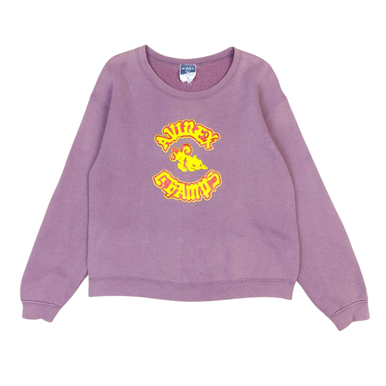 Avirex × Vintage Vintage Avirex Champ Made in USA Purple Sweatshirt Size US M / EU 48-50 / 2 - 1 Thumbnail