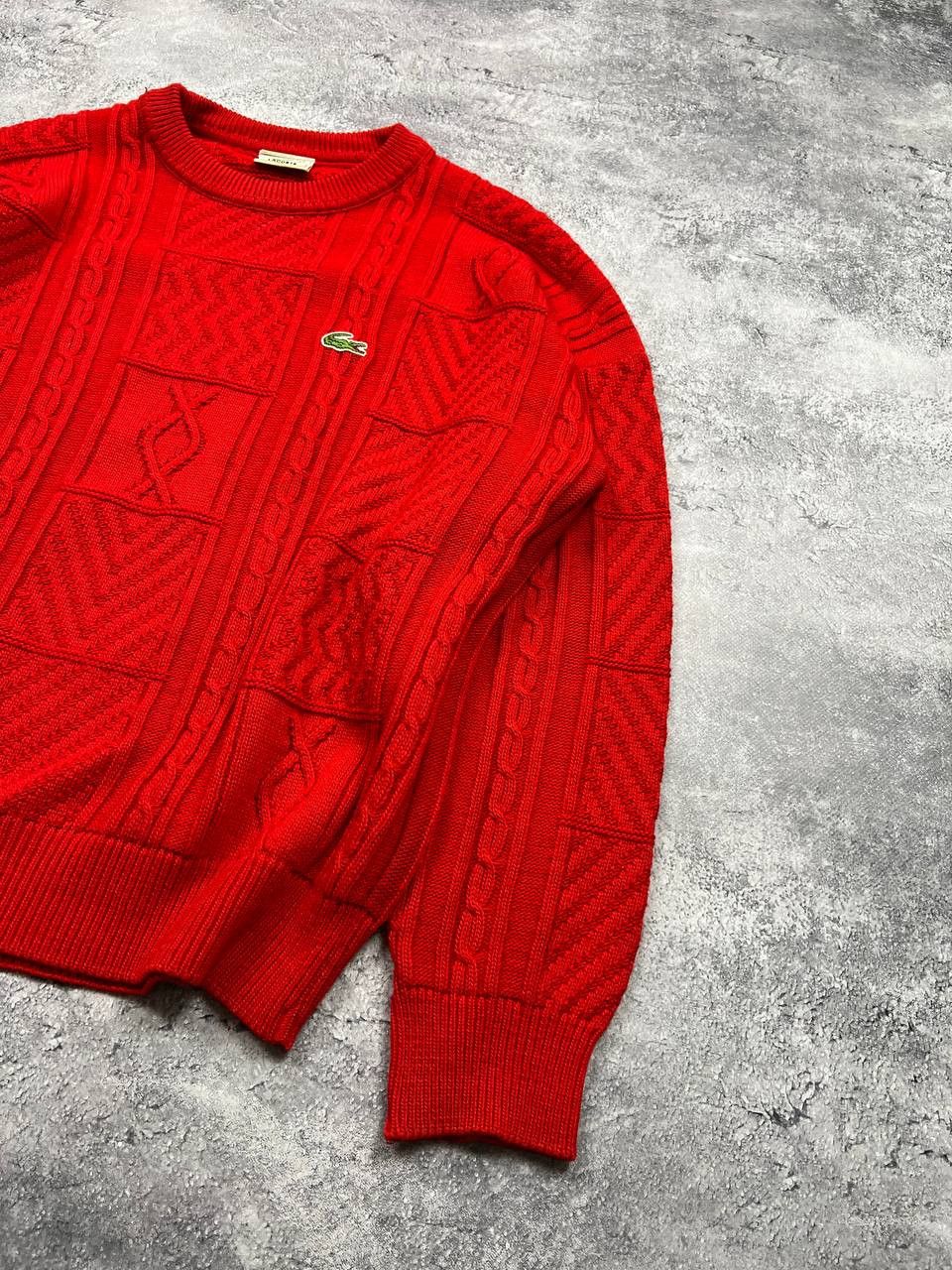 Lacoste Vintage 90s Lacoste Sweater Wool Knitwear Size US XL / EU 56 / 4 - 3 Thumbnail