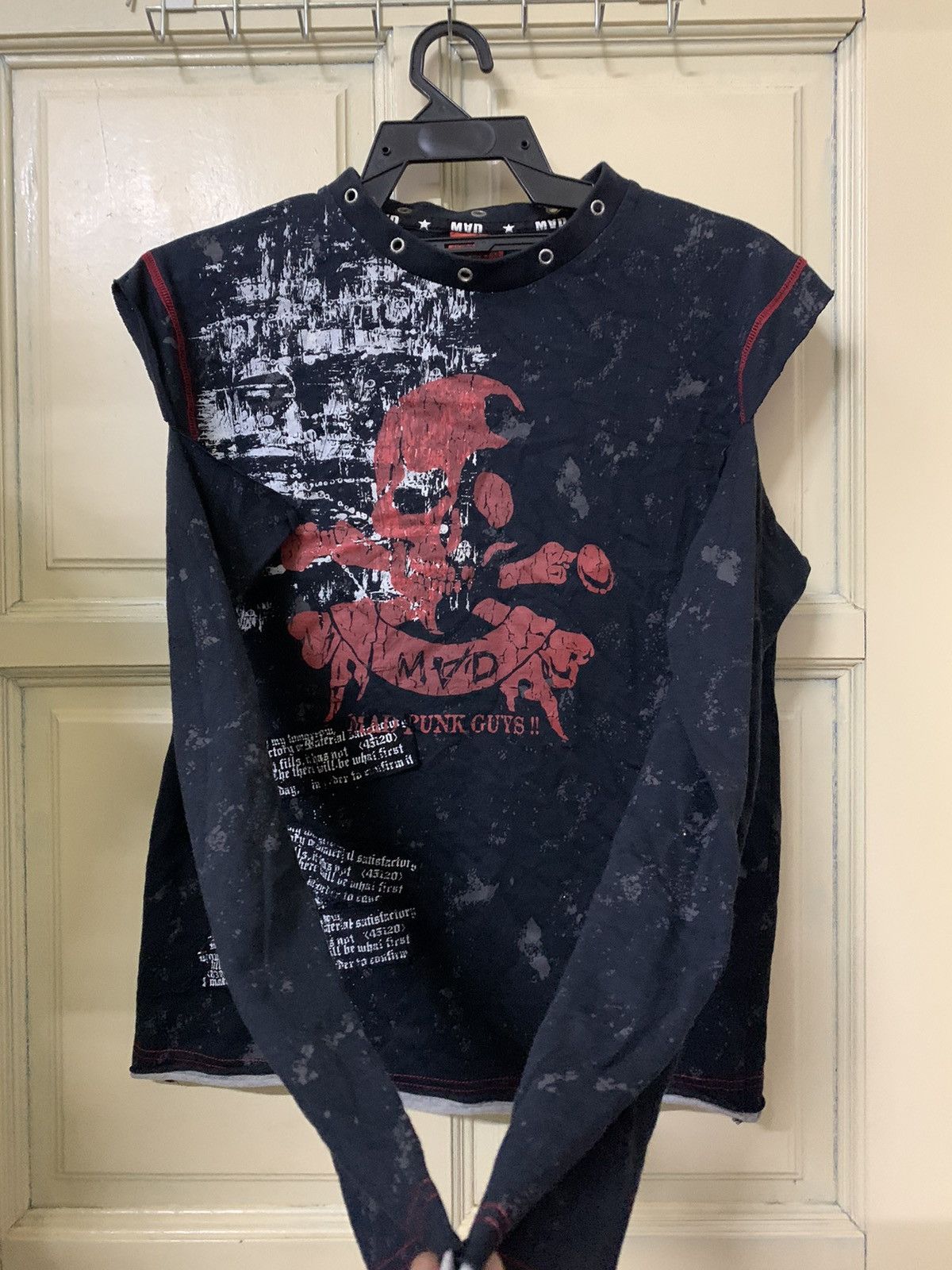 Sex Pot ReVeNGe 💥Final💥Mad Punk Gothic Crazy Shirt Size S / US 4 / IT 40 - 4 Thumbnail