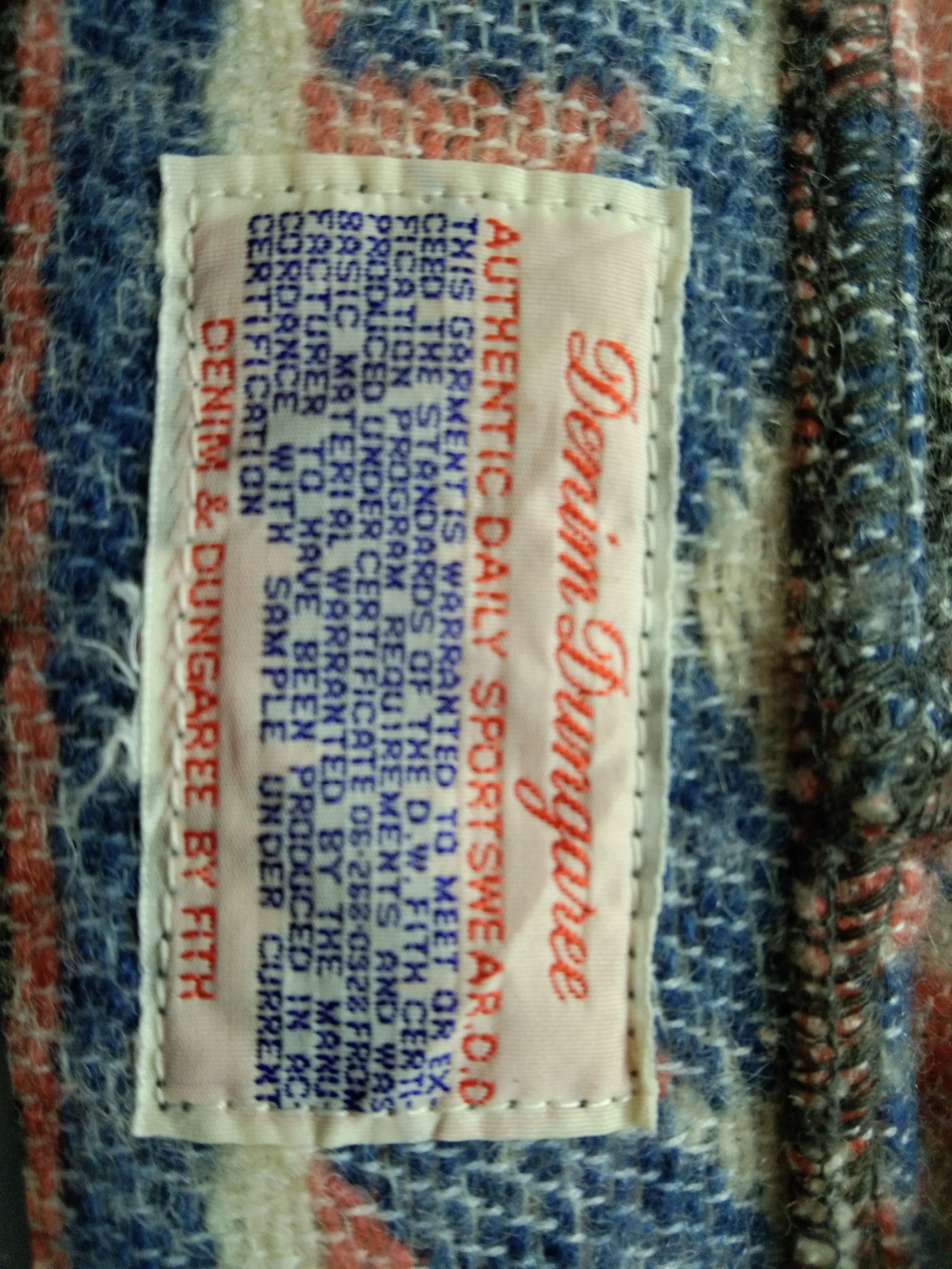 Japanese Brand DENIM & DUNGAREE NAVAJO JACKET HOODIE Size XXS / US 00 / IT 34 - 8 Thumbnail