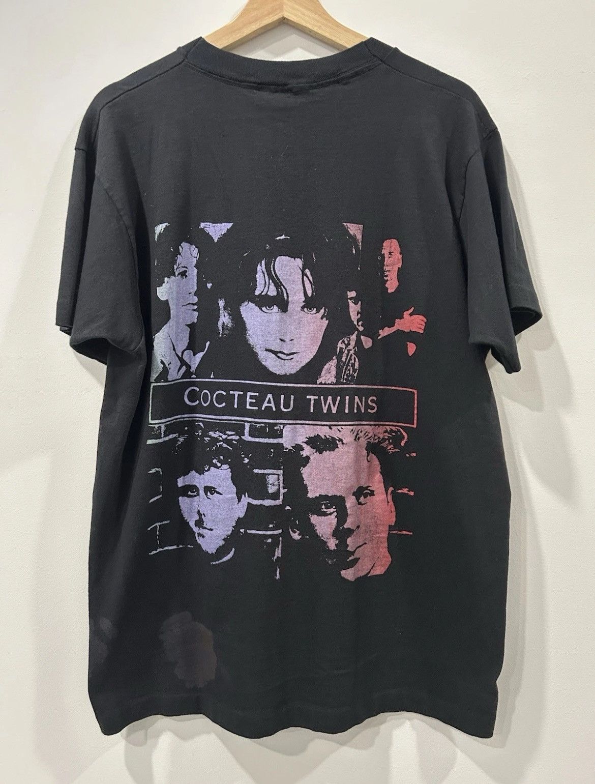 Band Tees *RARE* Vintage 1990 Cocteau Twins Heaven Or Las Vegas Shirt Size US XL / EU 56 / 4 - 2 Thumbnail