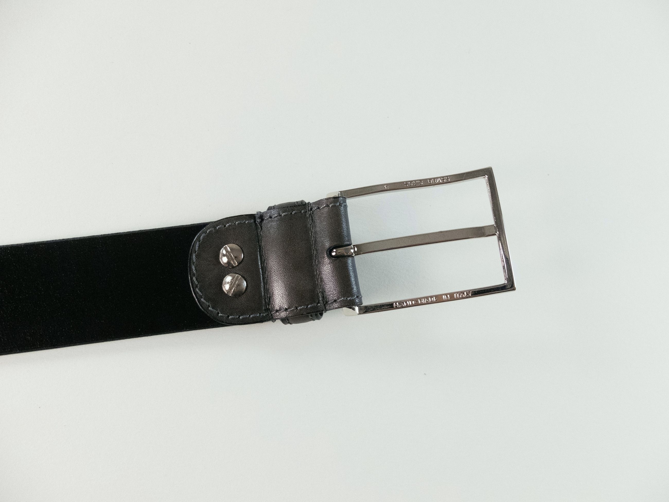Barrett BARRETT brown leather belt 100 - fits size 38 waist best Size 38 - 8 Thumbnail