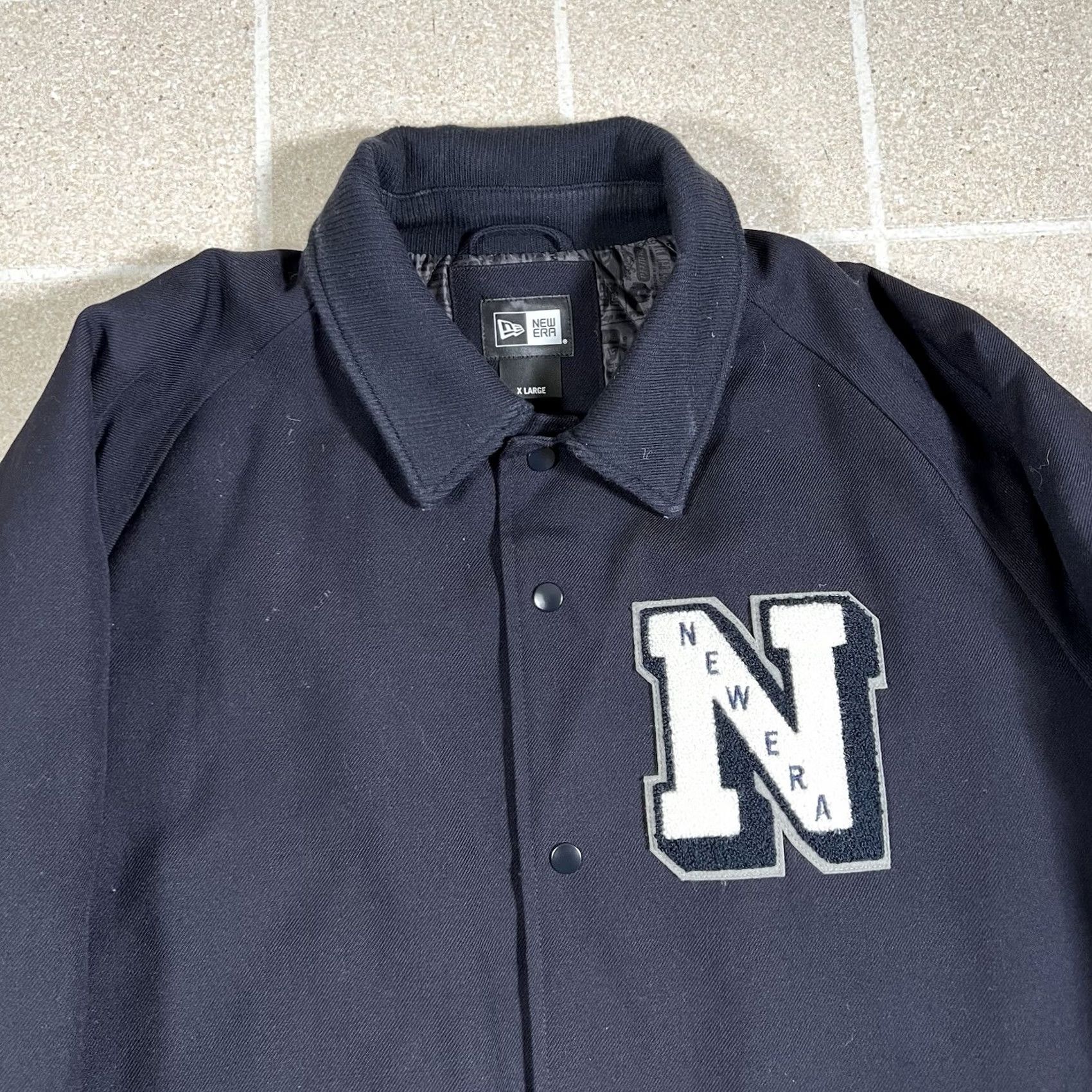 New Era New Era Varsity Jacket Shirt? Size US XL / EU 56 / 4 - 2 Thumbnail