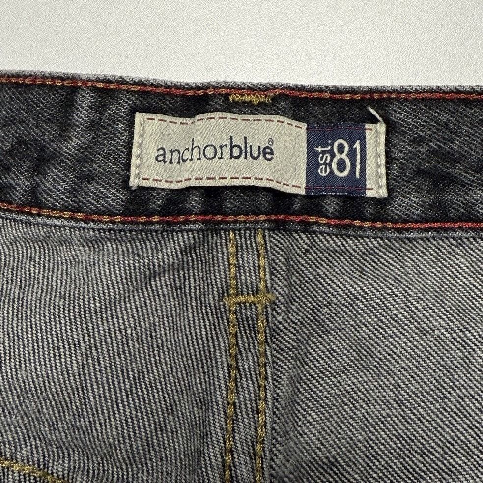 Anchor Blue Vintage Anchor Blue Baggy Jean Shorts Mens 34 (33x14.5) Fade Size US 34 / EU 50 - 6 Thumbnail