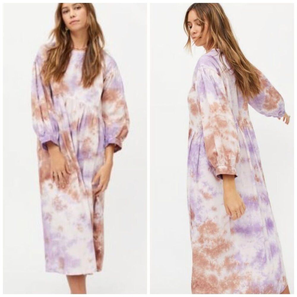 Other NWT New $245 Urban Outfitters Et Tigre Jayme Tie Dye Oversi Size XL / US 12-14 / IT 48-50 - 2 Thumbnail