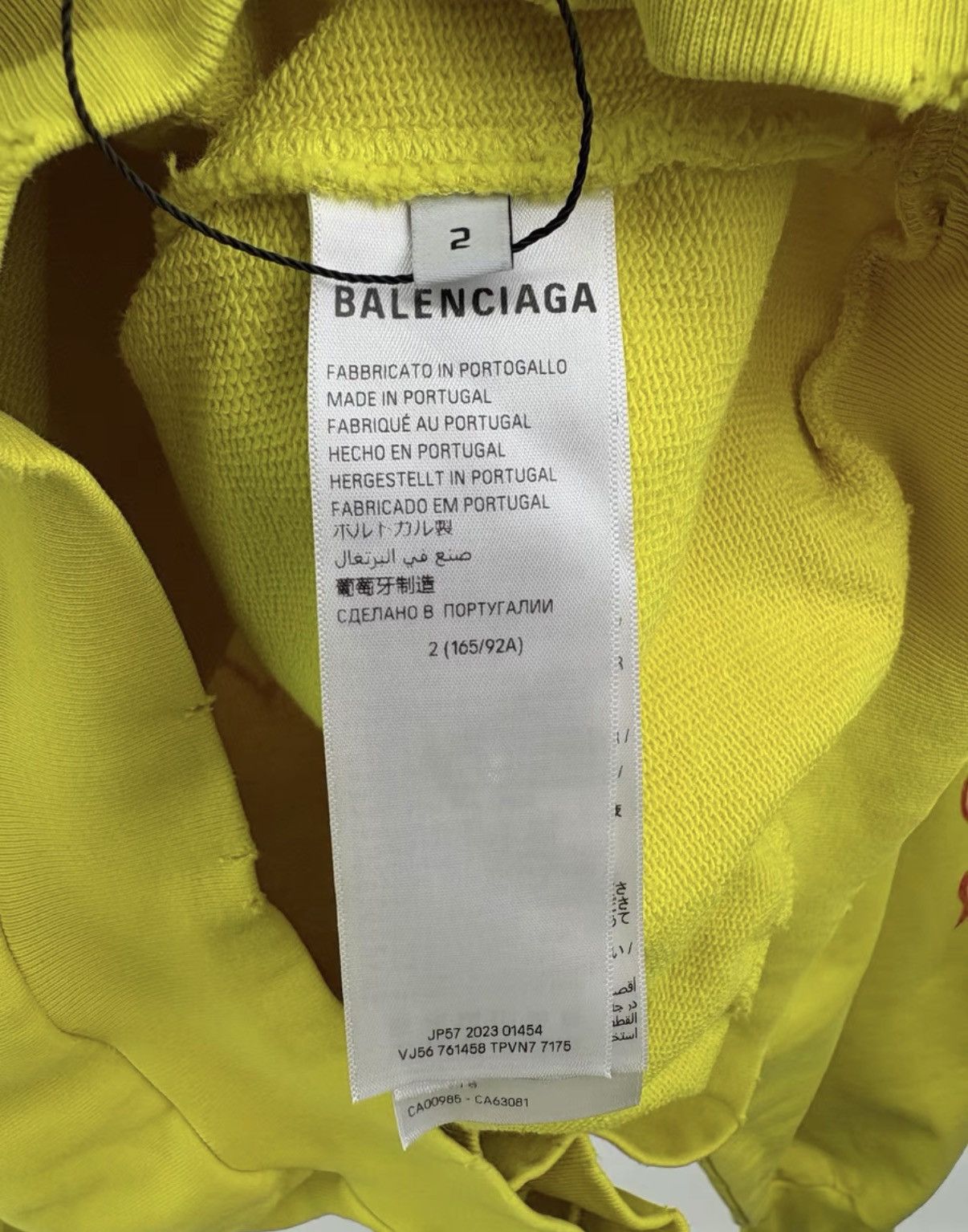 Balenciaga BALENCIAGA Flame Graffiti Hoodie K1 Size US M / EU 48-50 / 2 - 5 Thumbnail